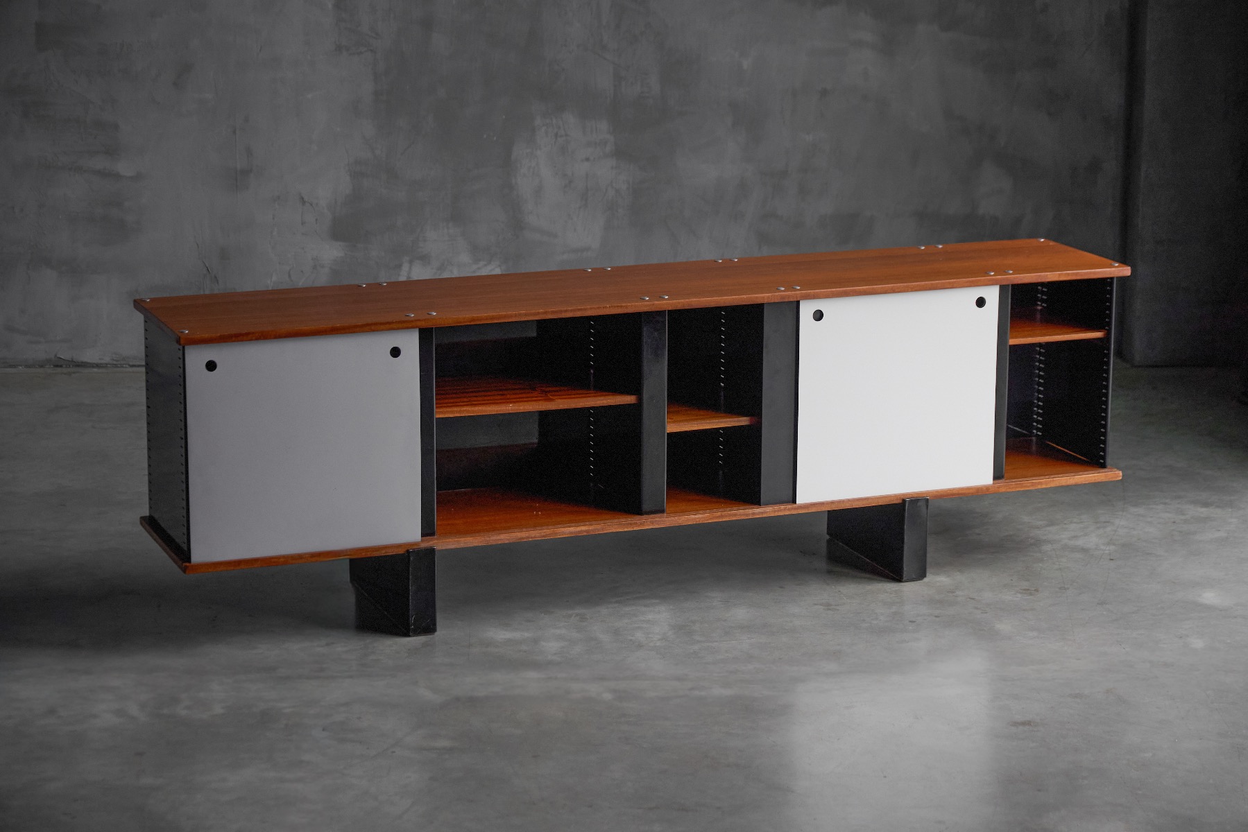 'Bloc' Sideboard by Charlotte Perriand for Cité Cansado - 1950s