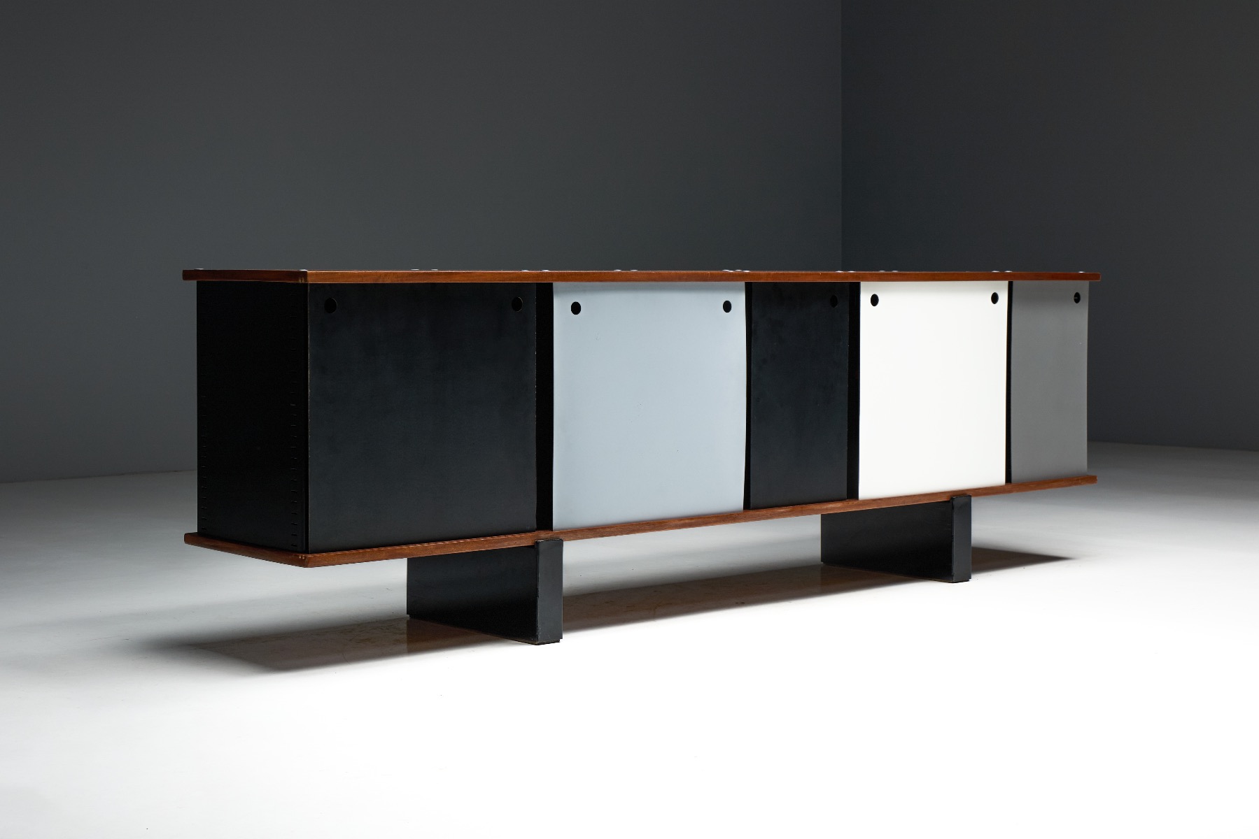 'Bloc' Sideboard by Charlotte Perriand for Cité Cansado - 1950s