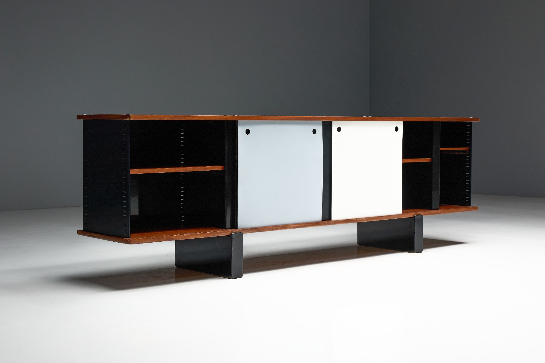 'Bloc' Sideboard by Charlotte Perriand for Cité Cansado - 1950s