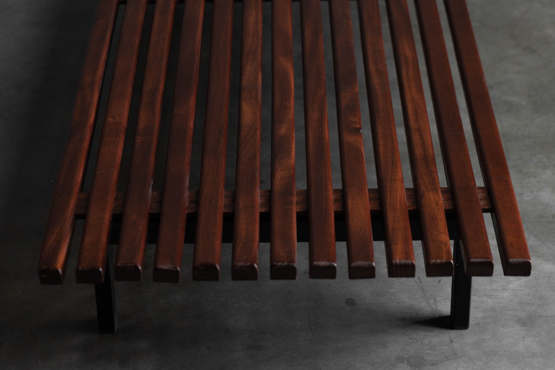 ‘Cansado’ Low Bench by Charlotte Perriand, France - 1958 