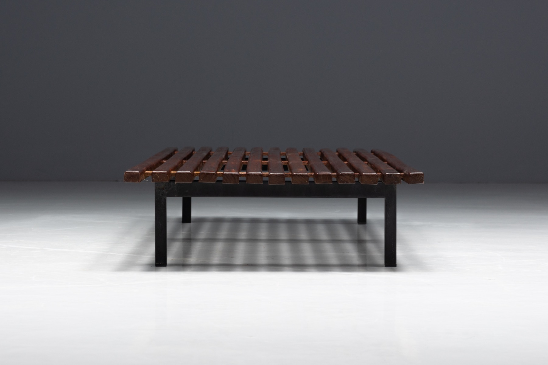 ‘Cansado’ Low Bench by Charlotte Perriand, France - 1958 