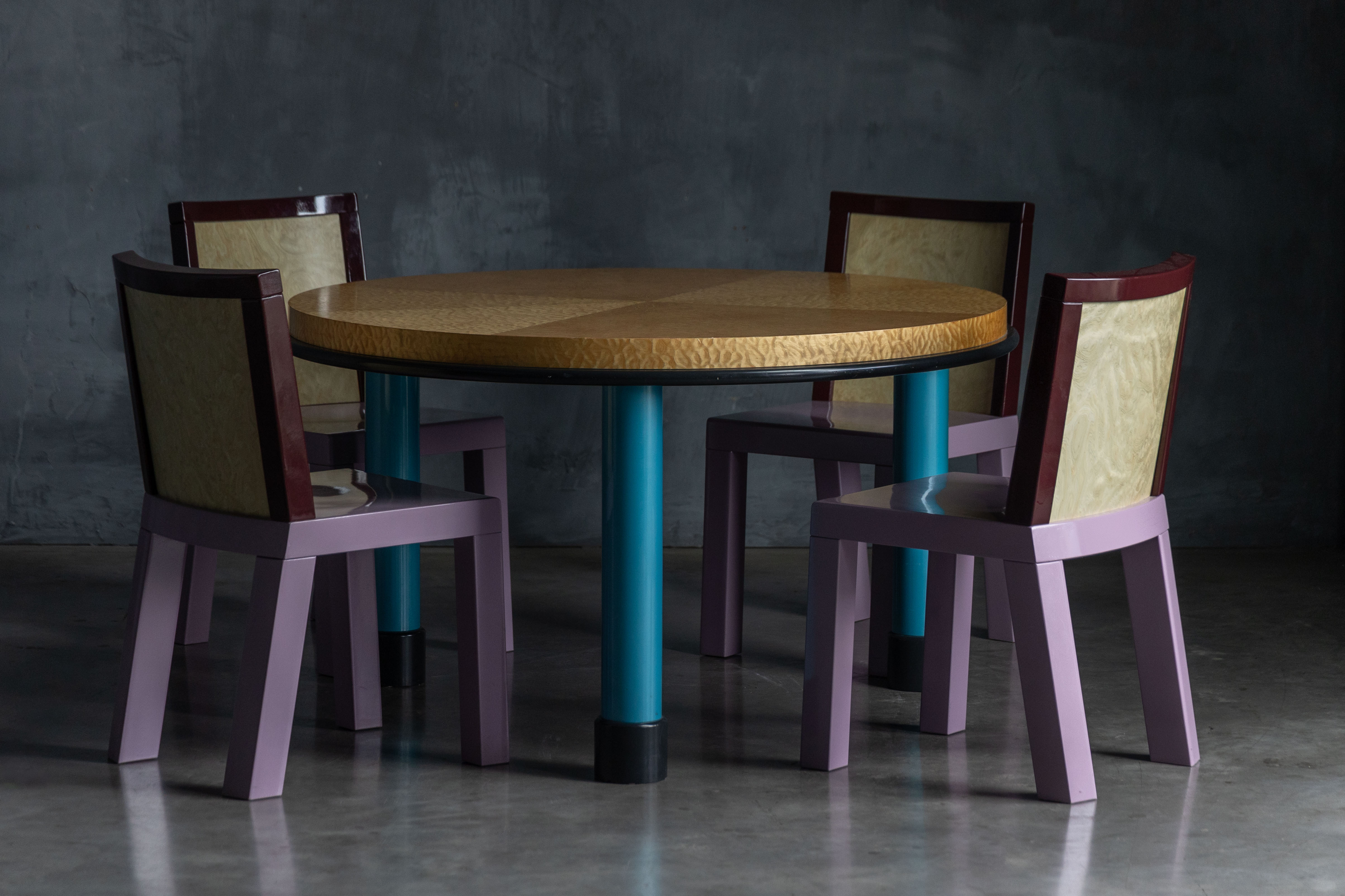 ‘Donau’ Dining Table by Ettore Sottsass & Marco Zanini for Leitner, Austria - 1986
