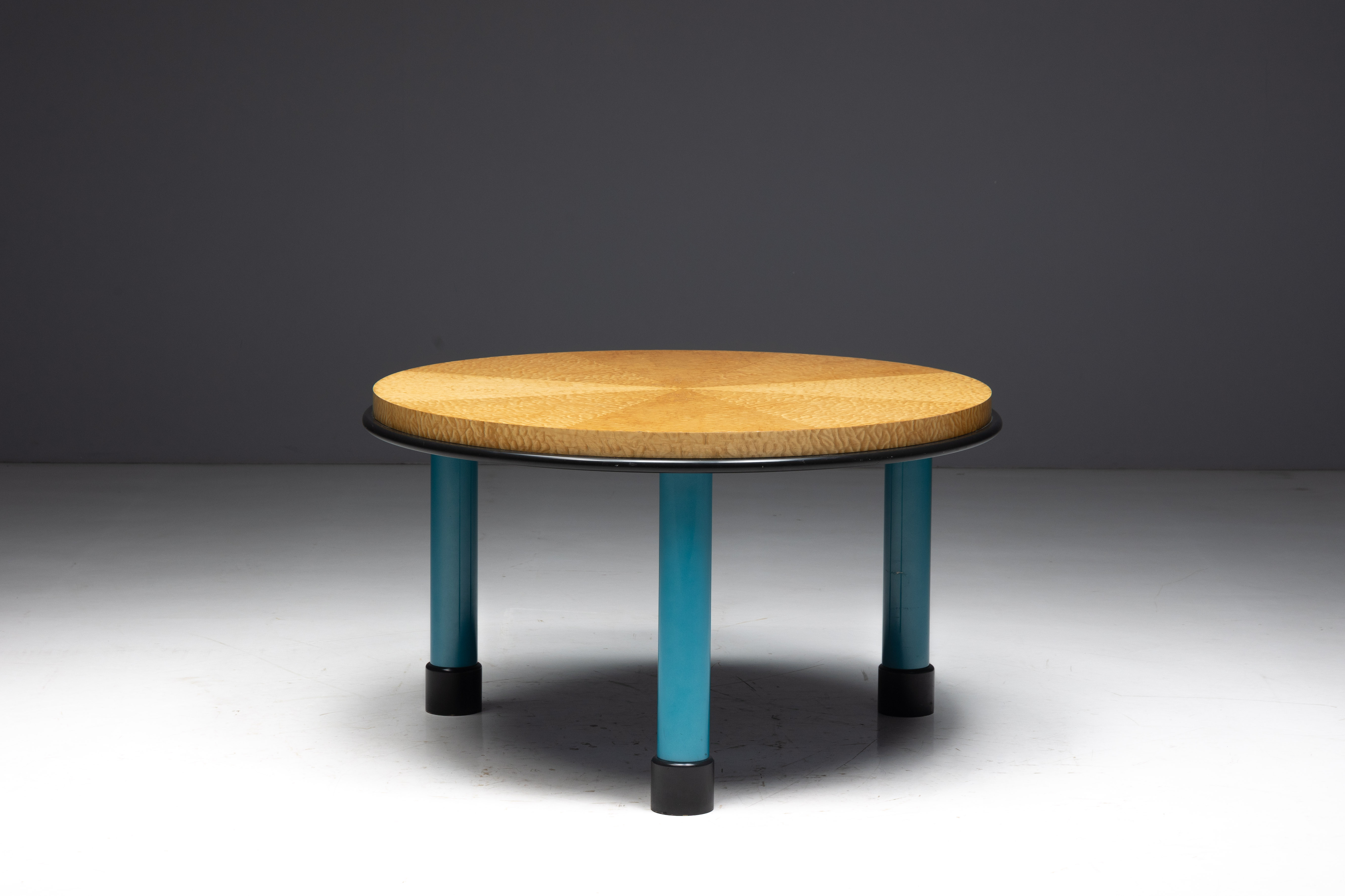 ‘Donau’ Dining Table by Ettore Sottsass & Marco Zanini for Leitner, Austria - 1986