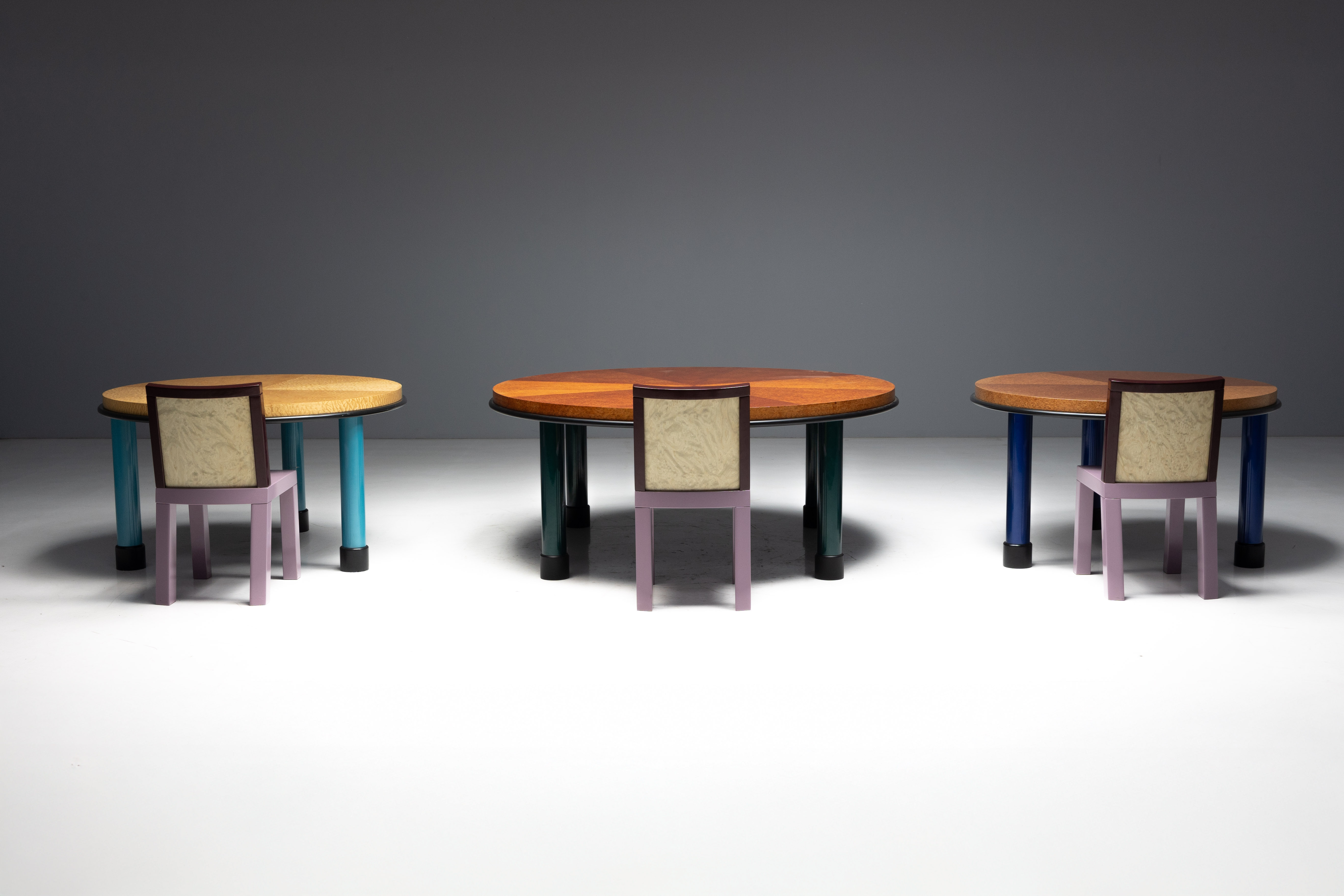 ‘Donau’ Dining Table by Ettore Sottsass & Marco Zanini for Leitner, Austria - 1986