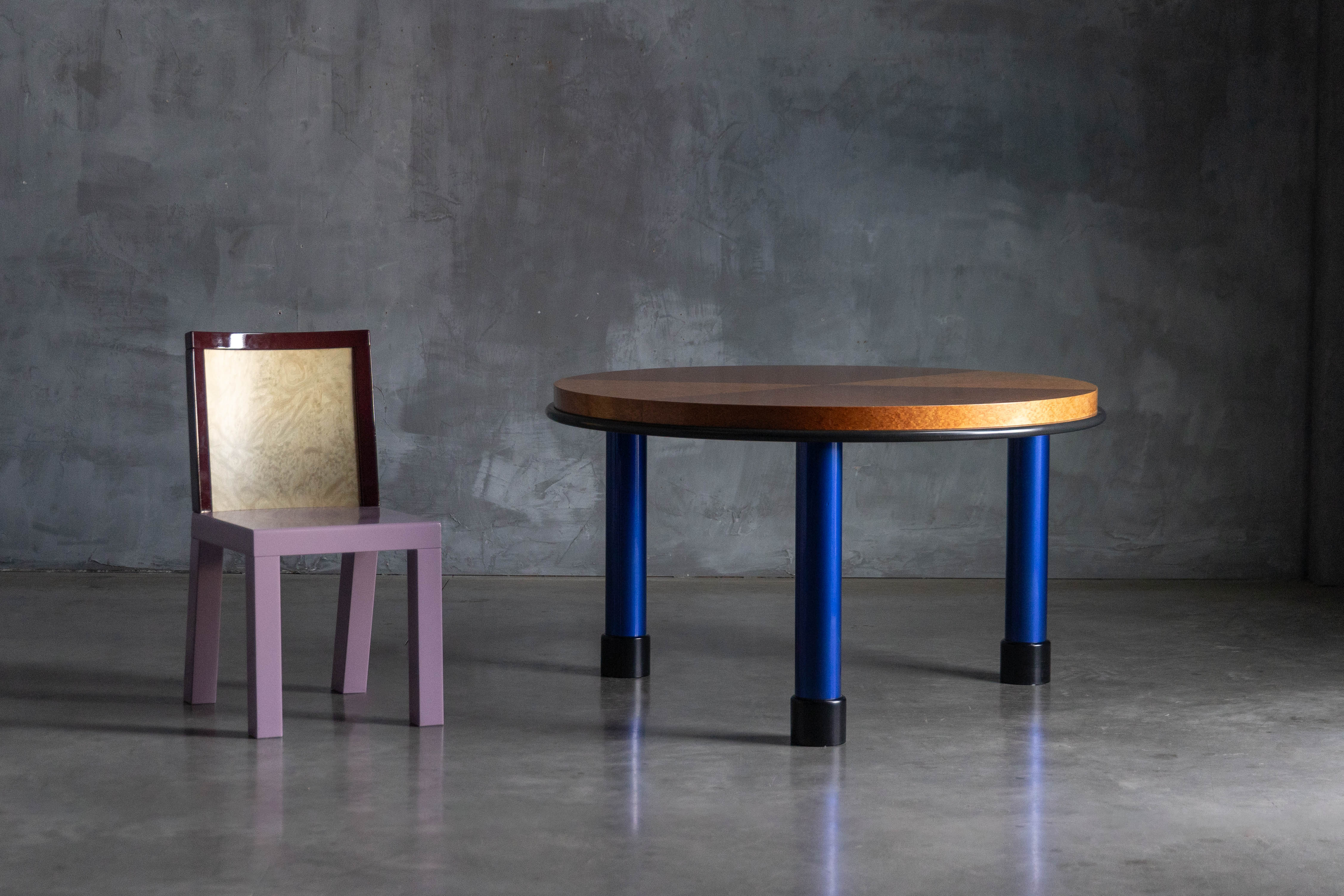‘Donau’ Dining Table by Ettore Sottsass & Marco Zanini for Leitner, Austria - 1986