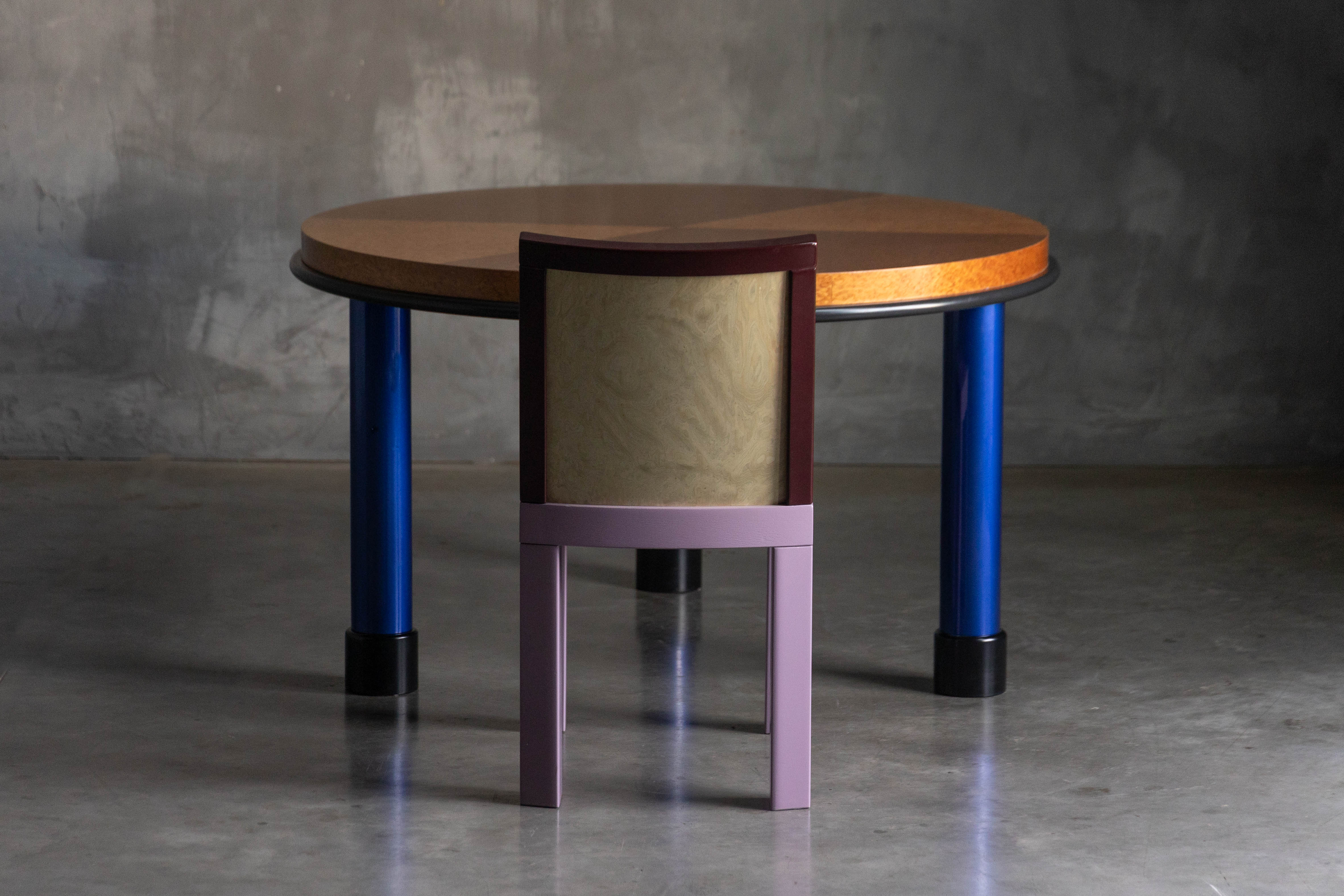 ‘Donau’ Dining Table by Ettore Sottsass & Marco Zanini for Leitner, Austria - 1986