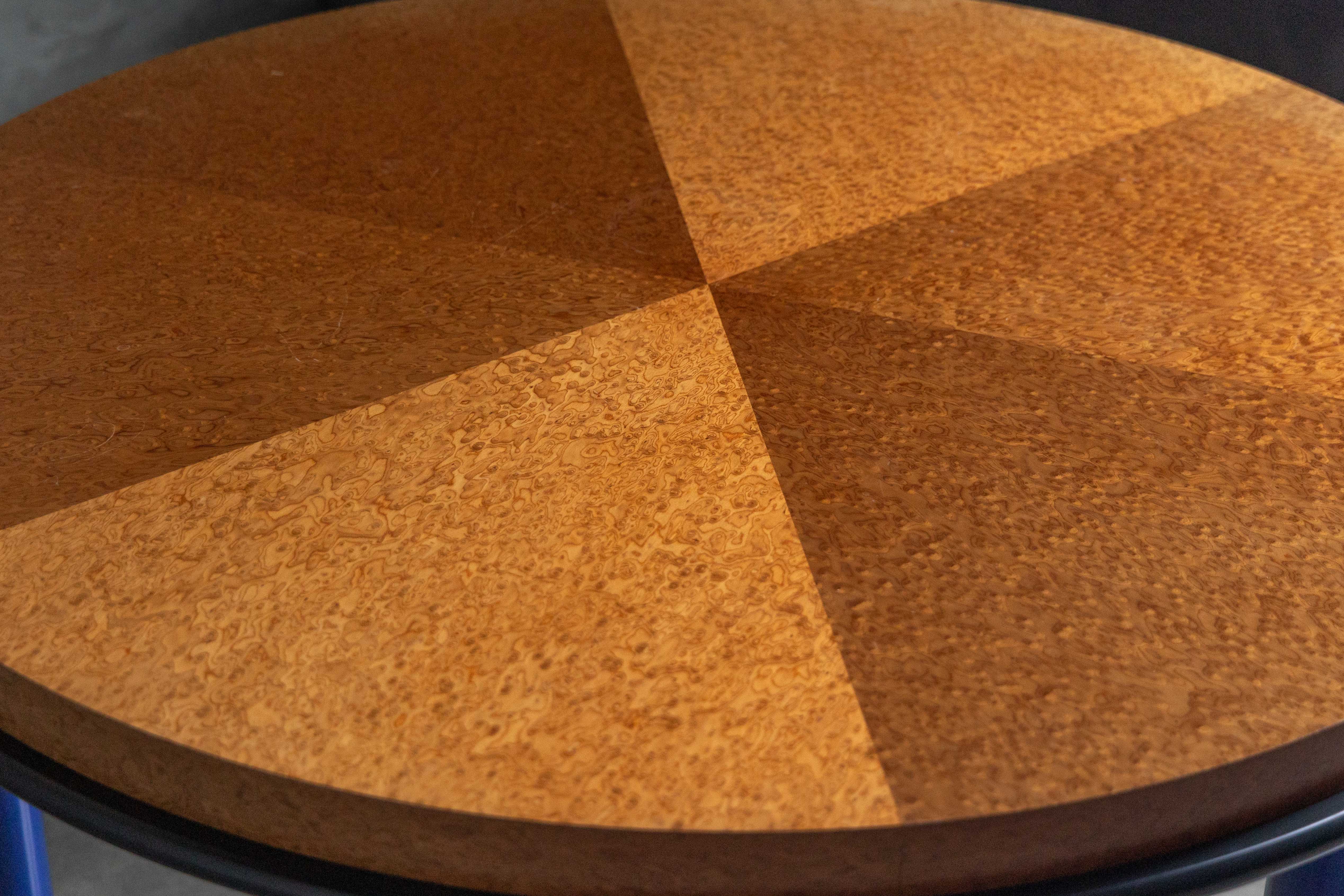 ‘Donau’ Dining Table by Ettore Sottsass & Marco Zanini for Leitner, Austria - 1986