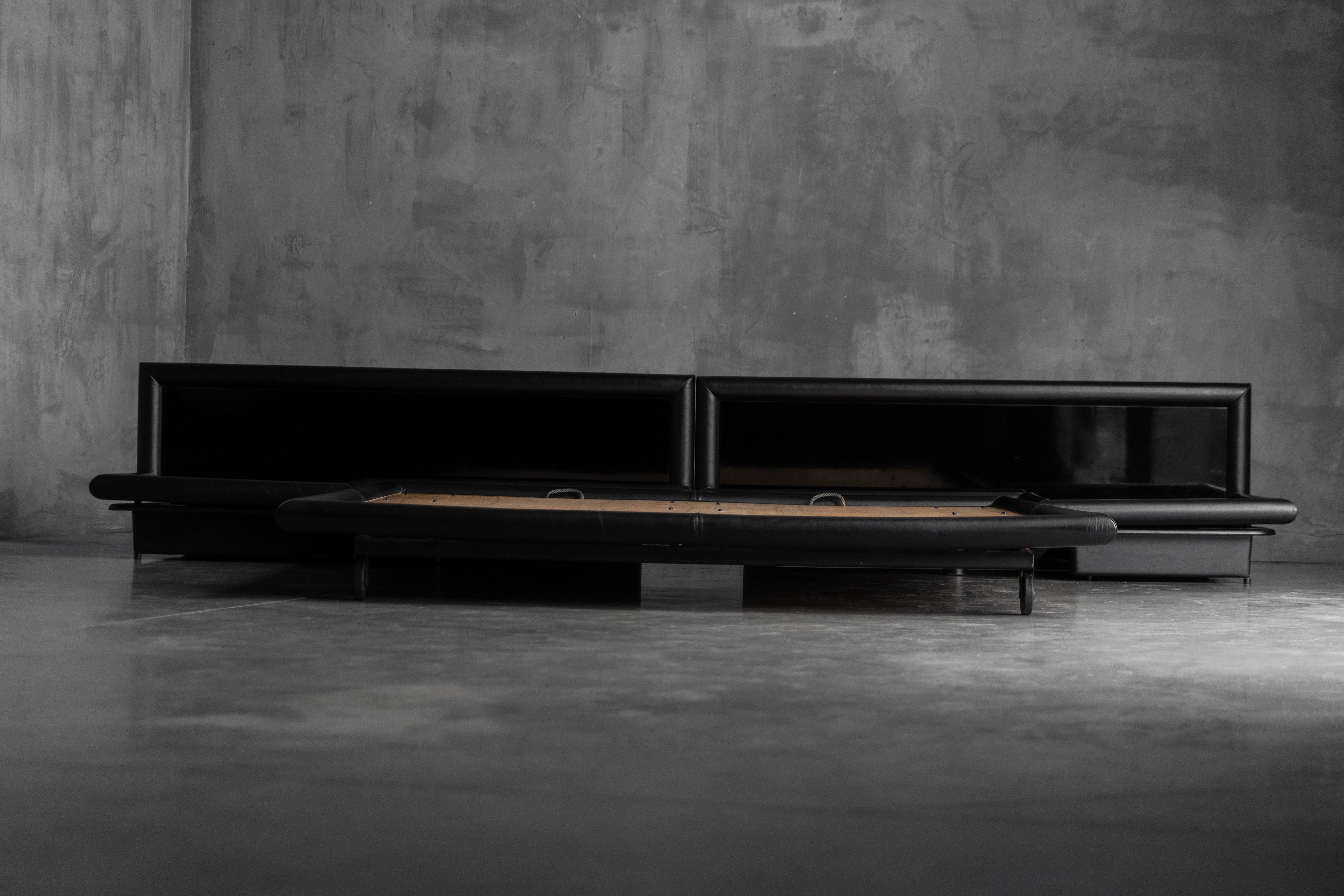 ‘Morna’ Bed by Afra & Tobia Scarpa for Molteni, Italy - 1972