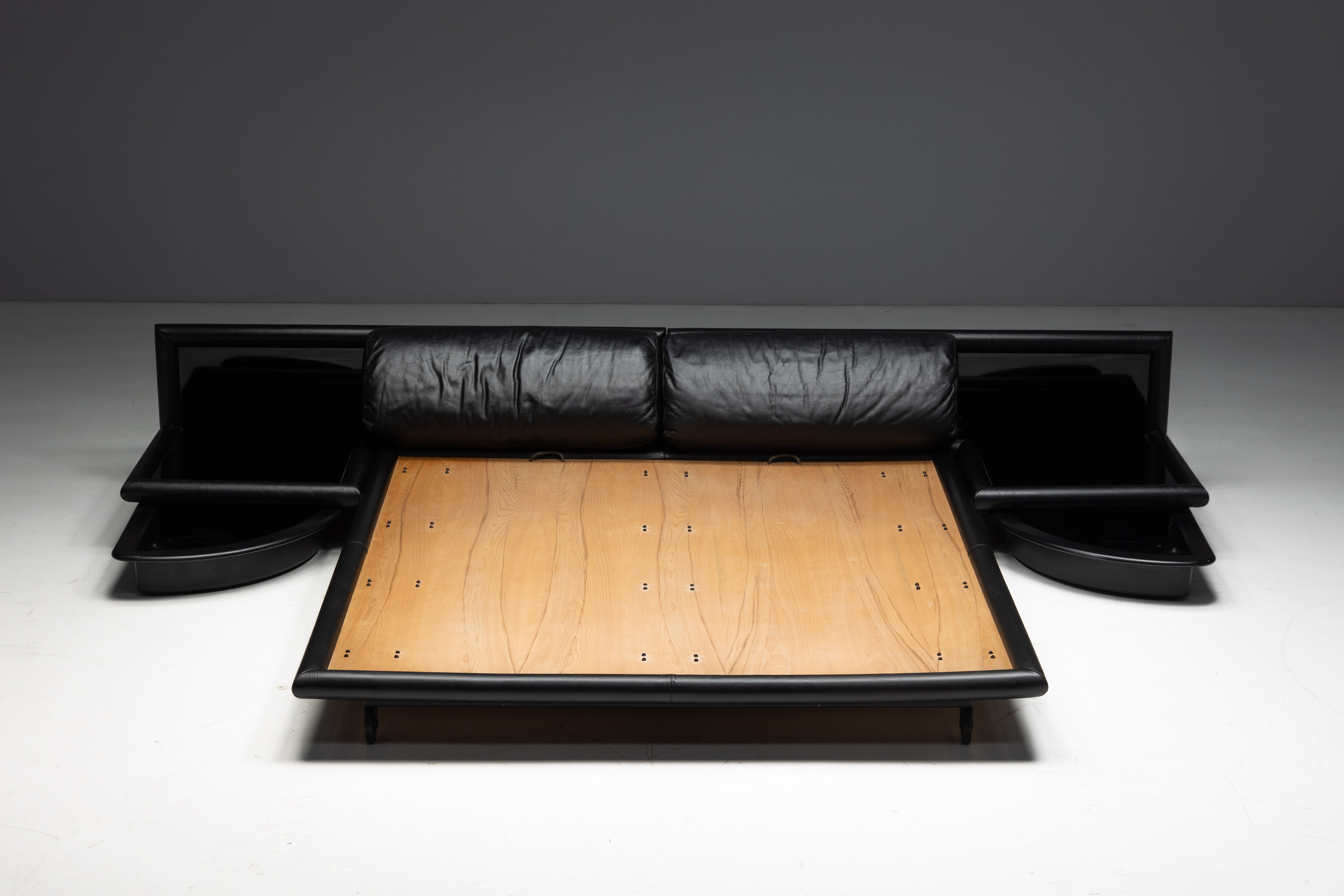 ‘Morna’ Bed by Afra & Tobia Scarpa for Molteni, Italy - 1972