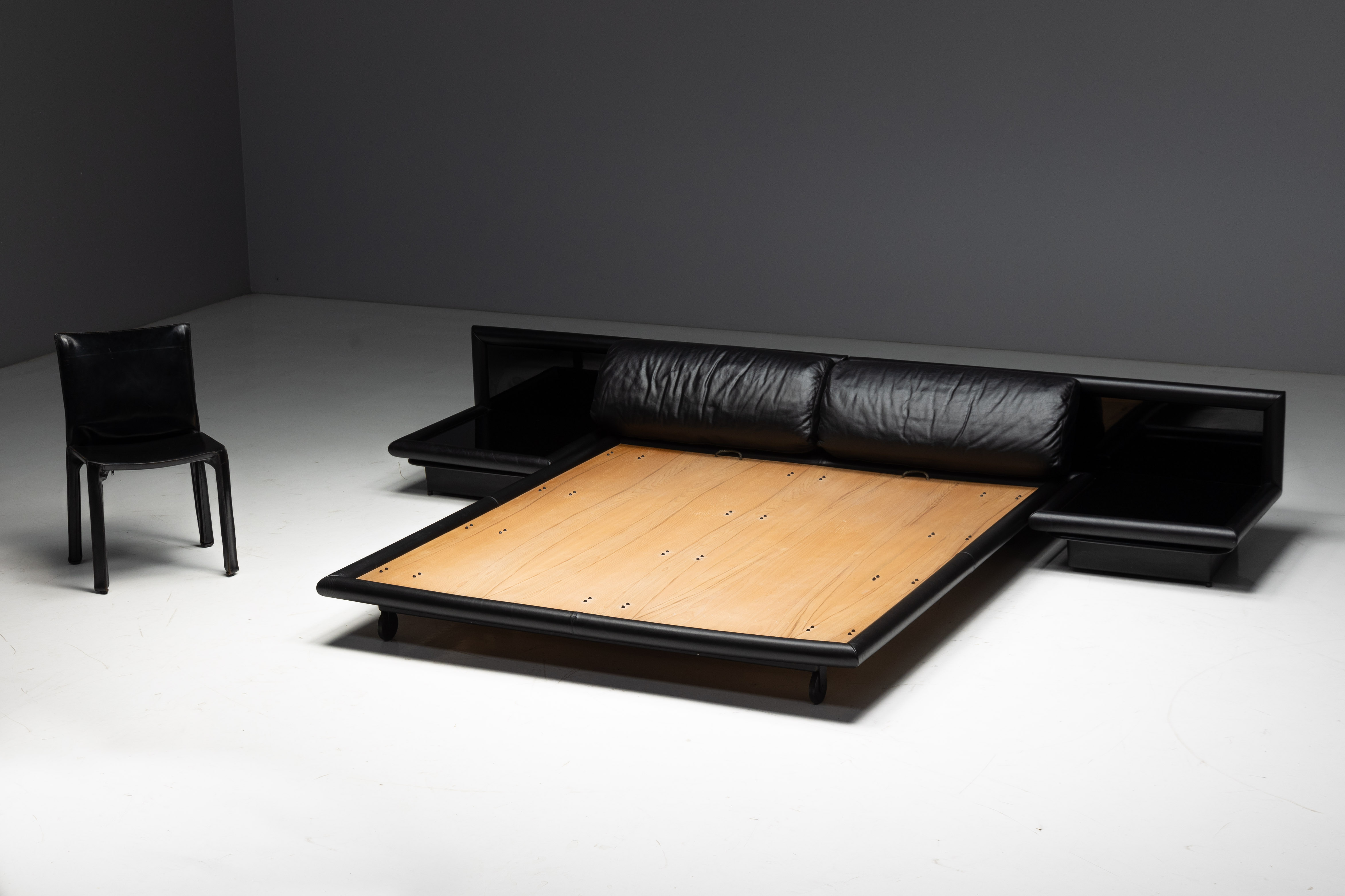 ‘Morna’ Bed by Afra & Tobia Scarpa for Molteni, Italy - 1972