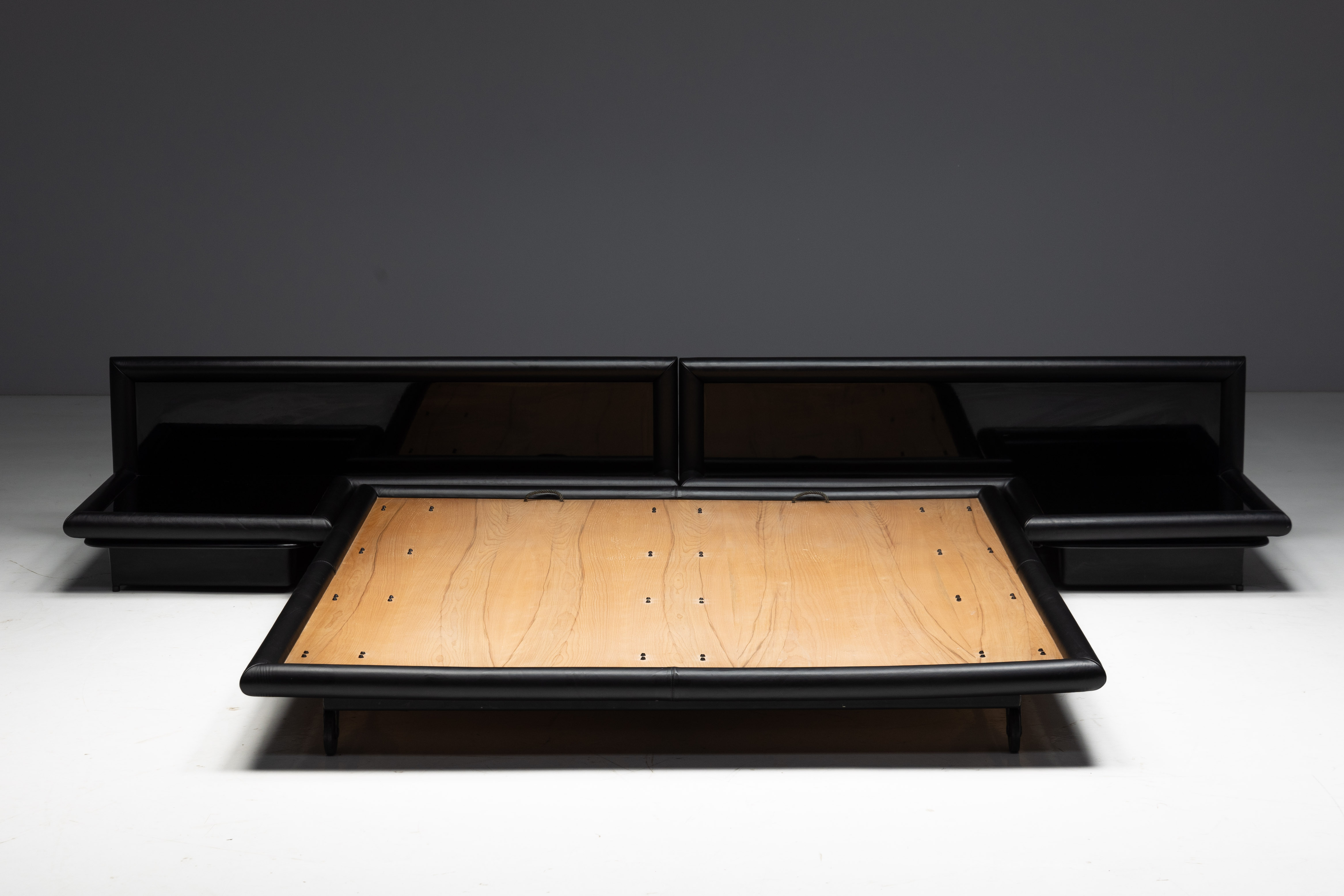 ‘Morna’ Bed by Afra & Tobia Scarpa for Molteni, Italy - 1972