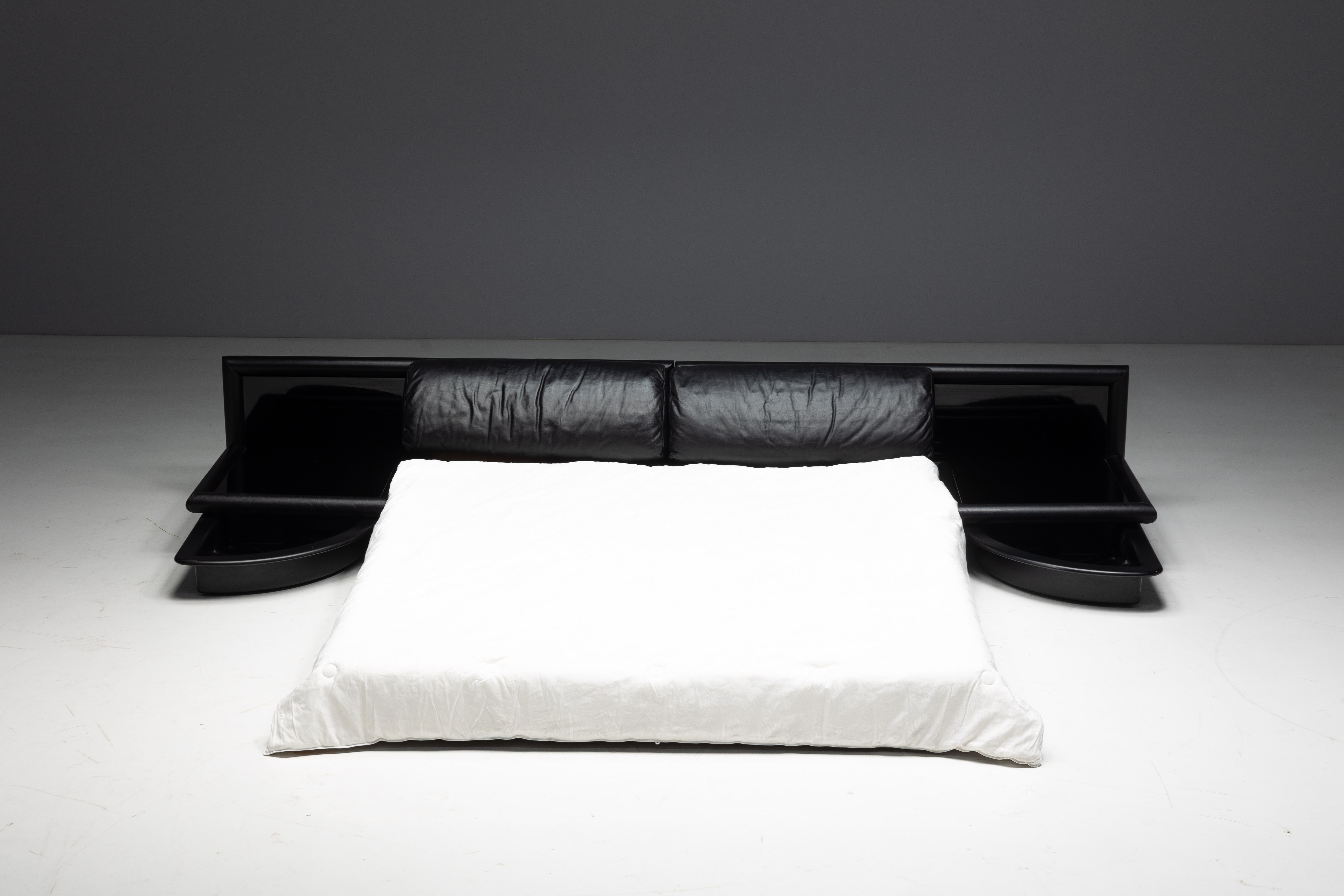 ‘Morna’ Bed by Afra & Tobia Scarpa for Molteni, Italy - 1972