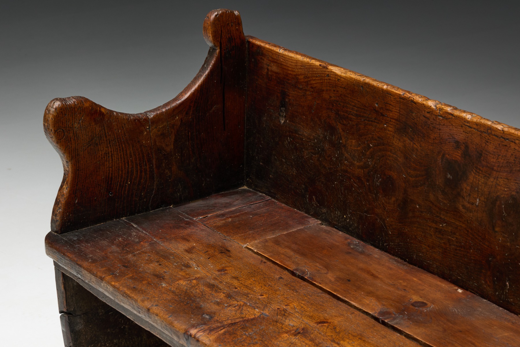 Primitive Pyrenean Bench - 19th Century