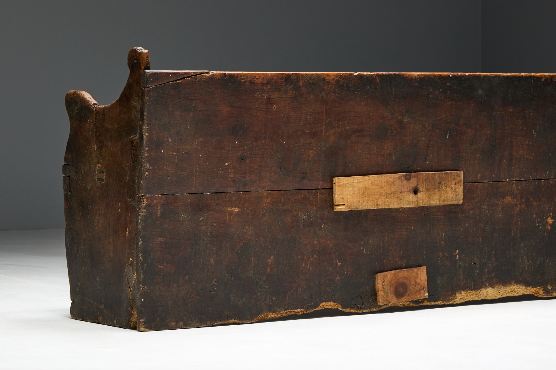 Primitive Pyrenean Bench - 19th Century
