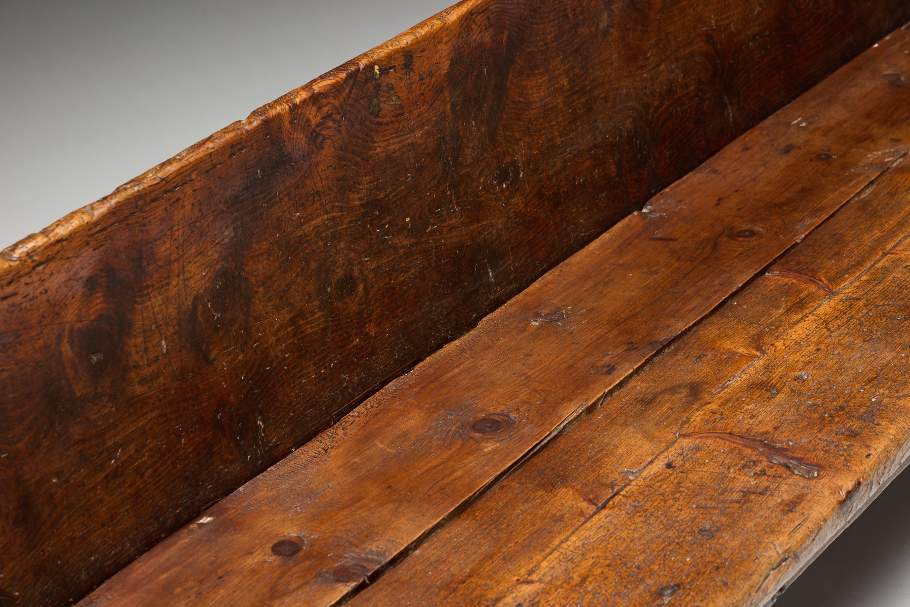 Primitive Pyrenean Bench - 19th Century