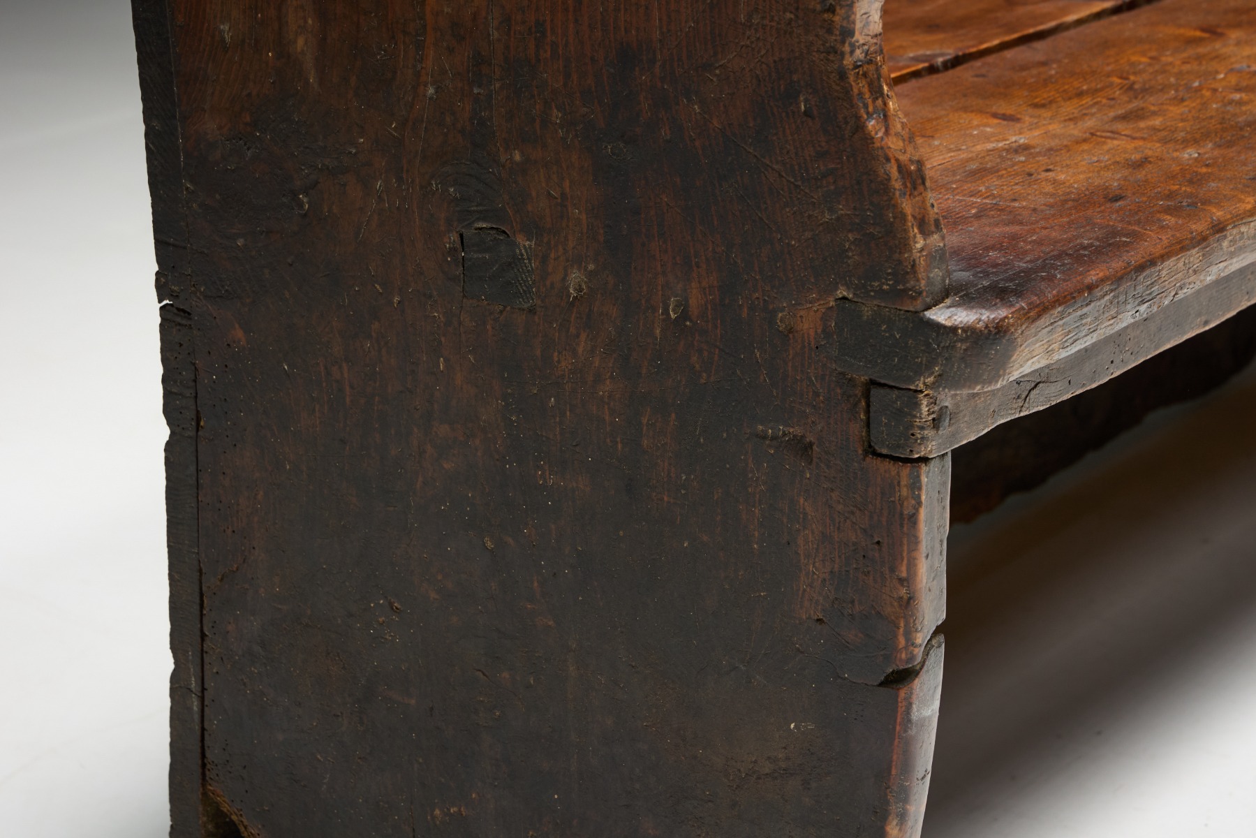 Primitive Pyrenean Bench - 19th Century