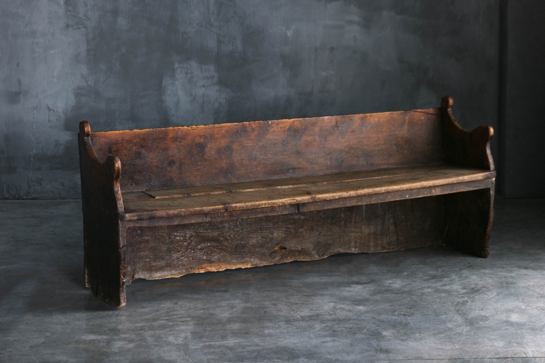 Primitive Pyrenean Bench - 19th Century