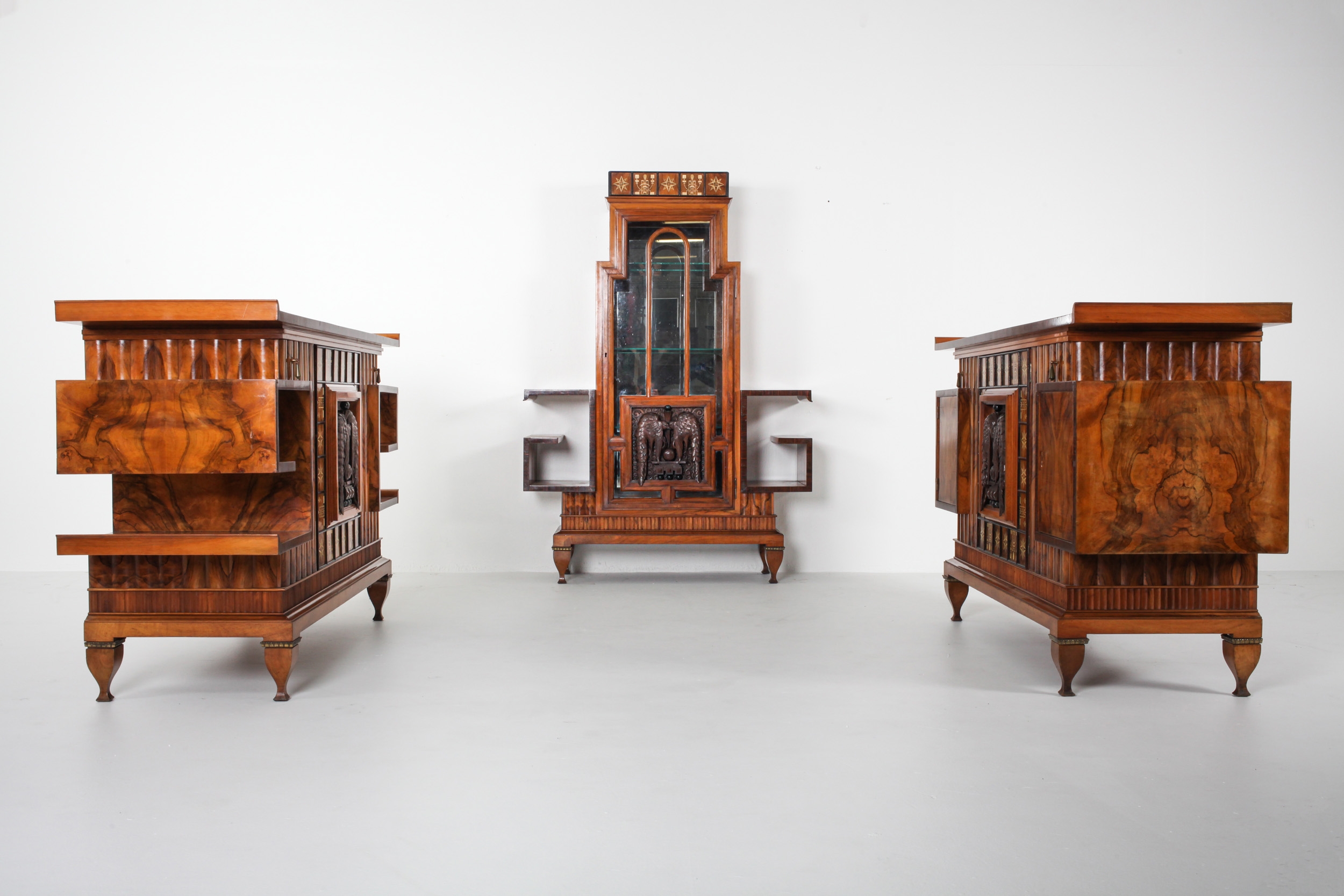 Osvaldo Borsani Art Deco Credenza - 1940s