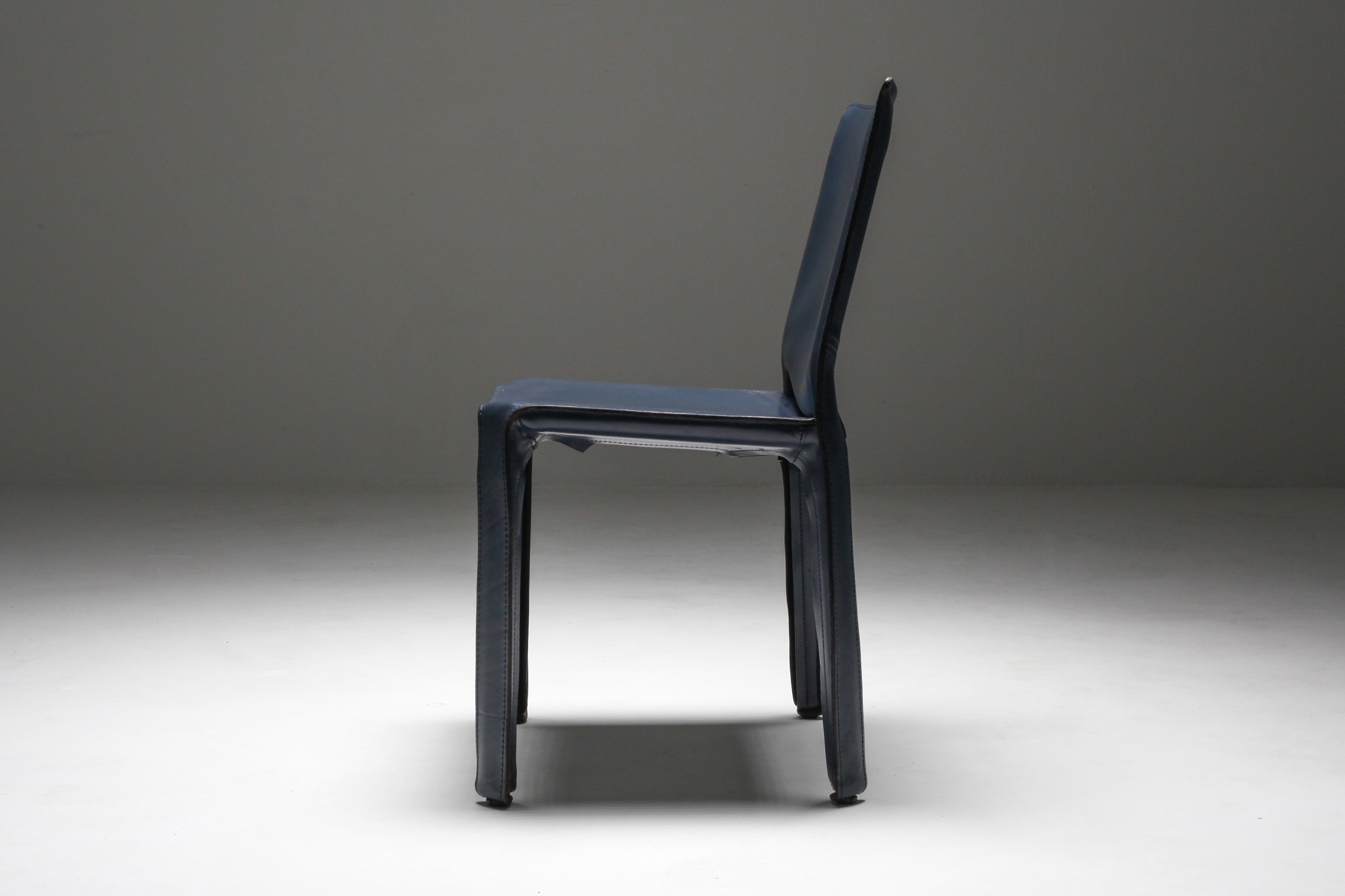 Cassina Blue CAB Chairs - 1970's
