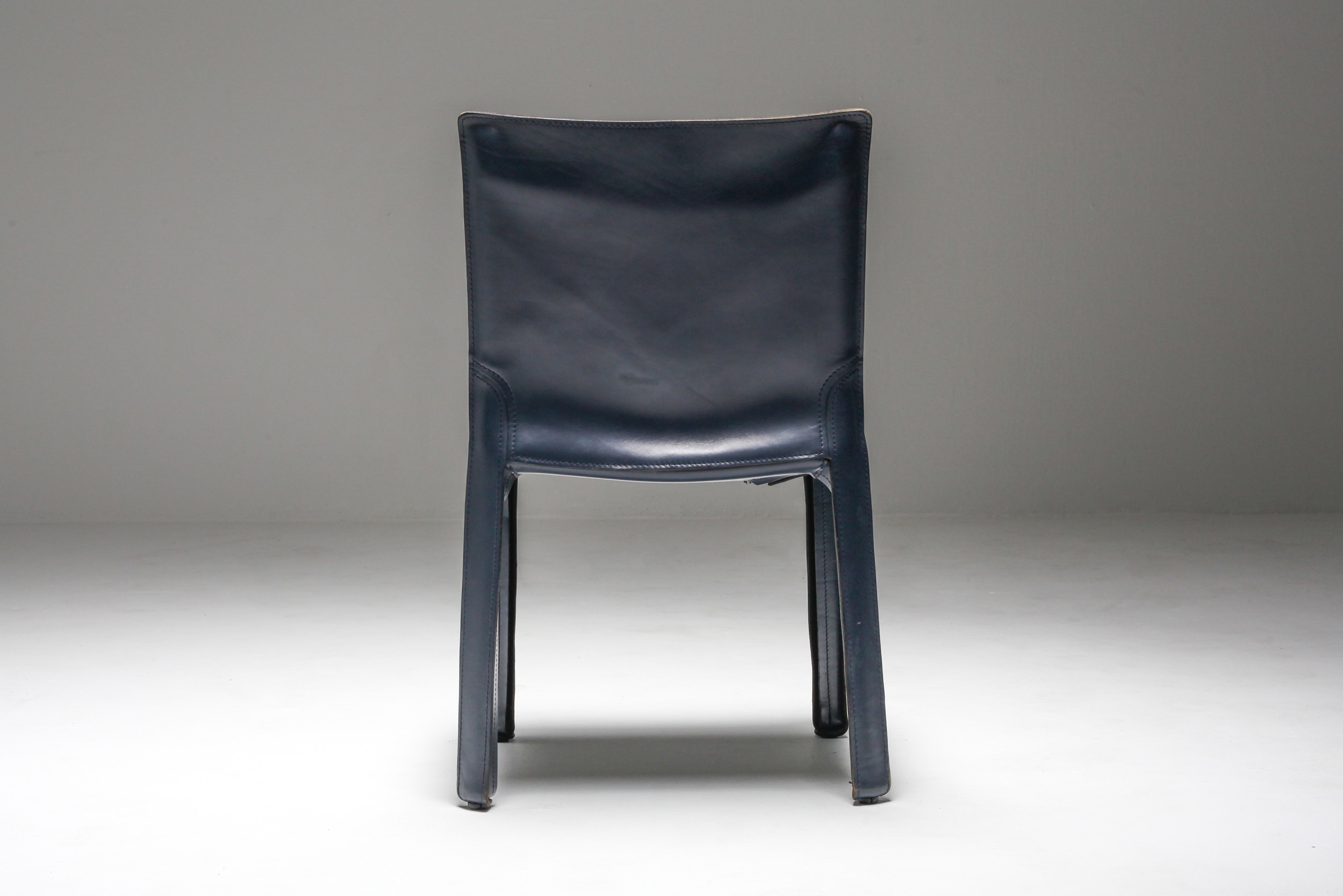 Cassina Blue CAB Chairs - 1970's