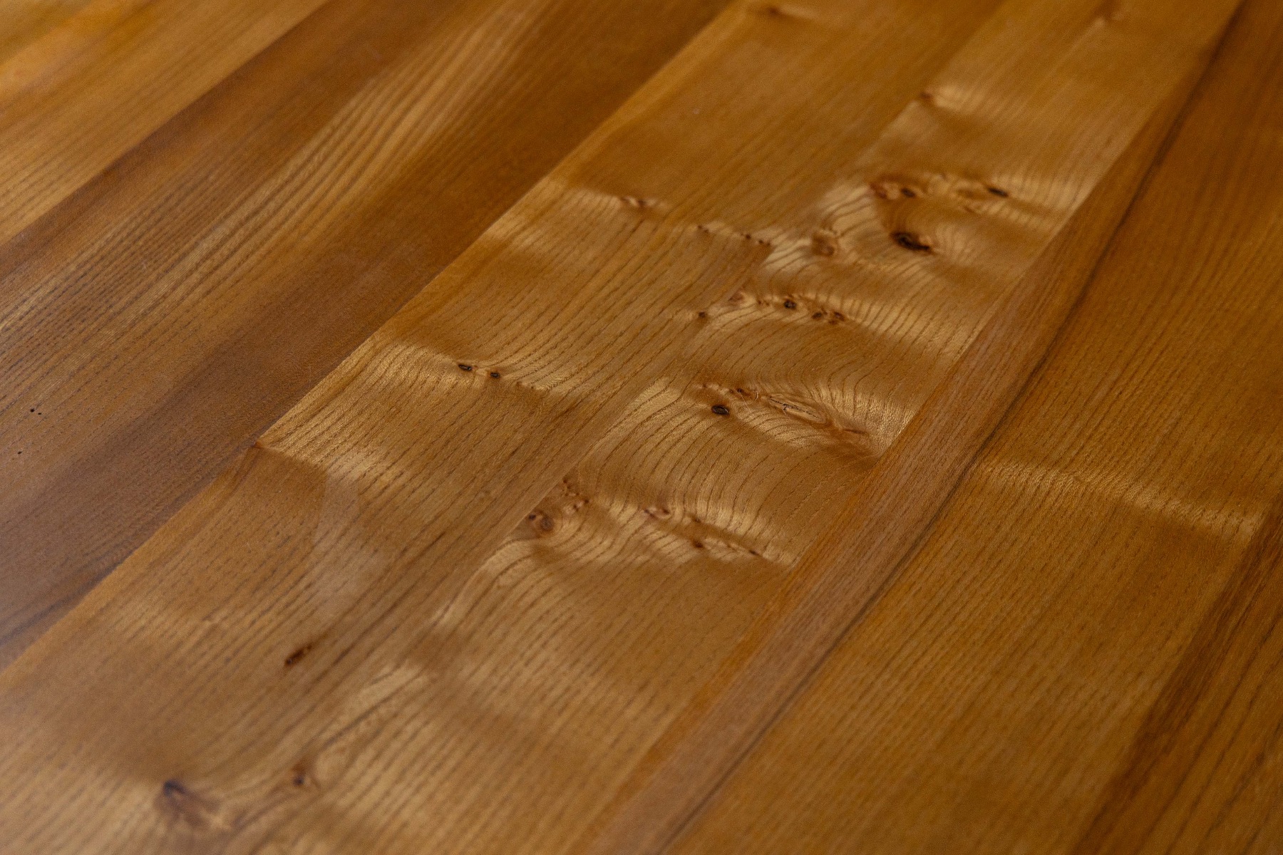 'T21' Elm Dining Table by Pierre Chapo, France – 1973