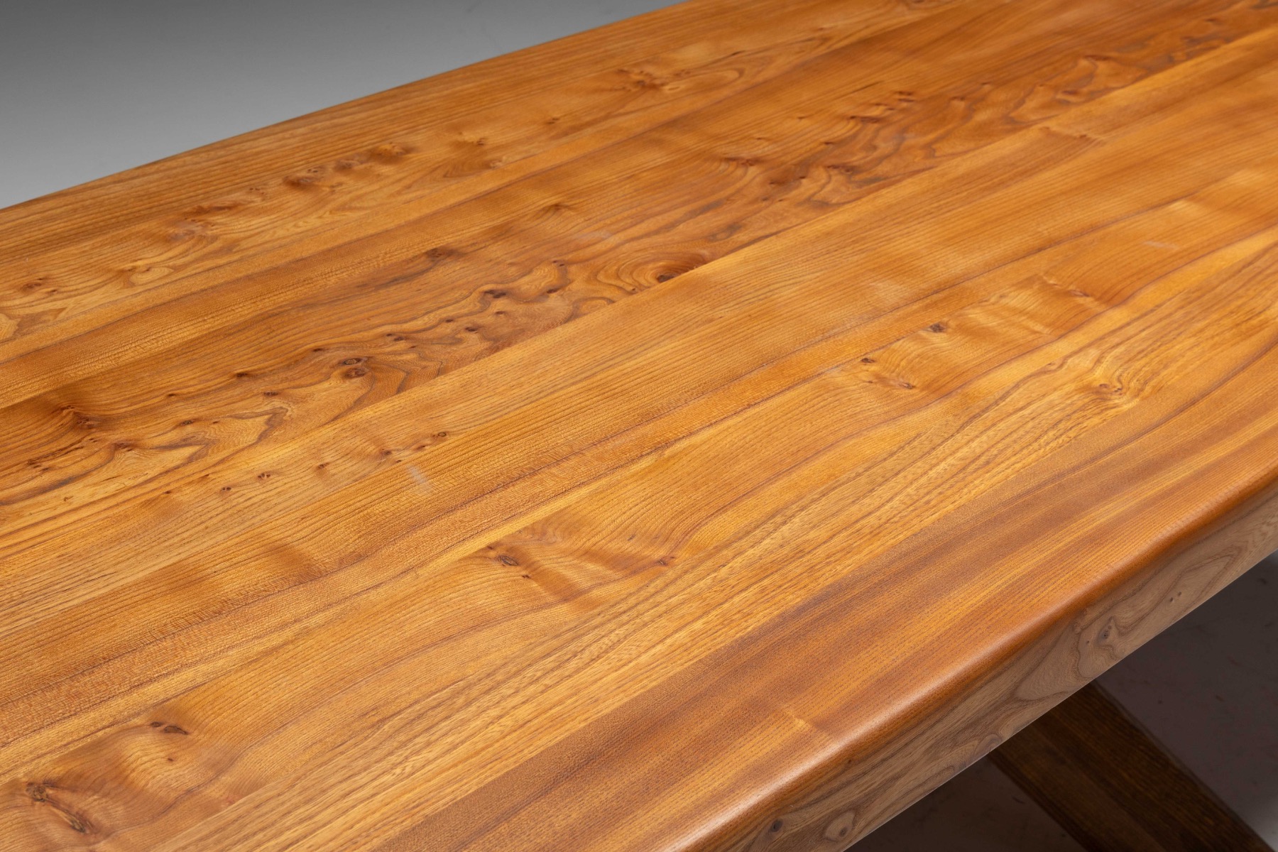  'T35' Dining Table by Pierre Chapo, France - 1970s