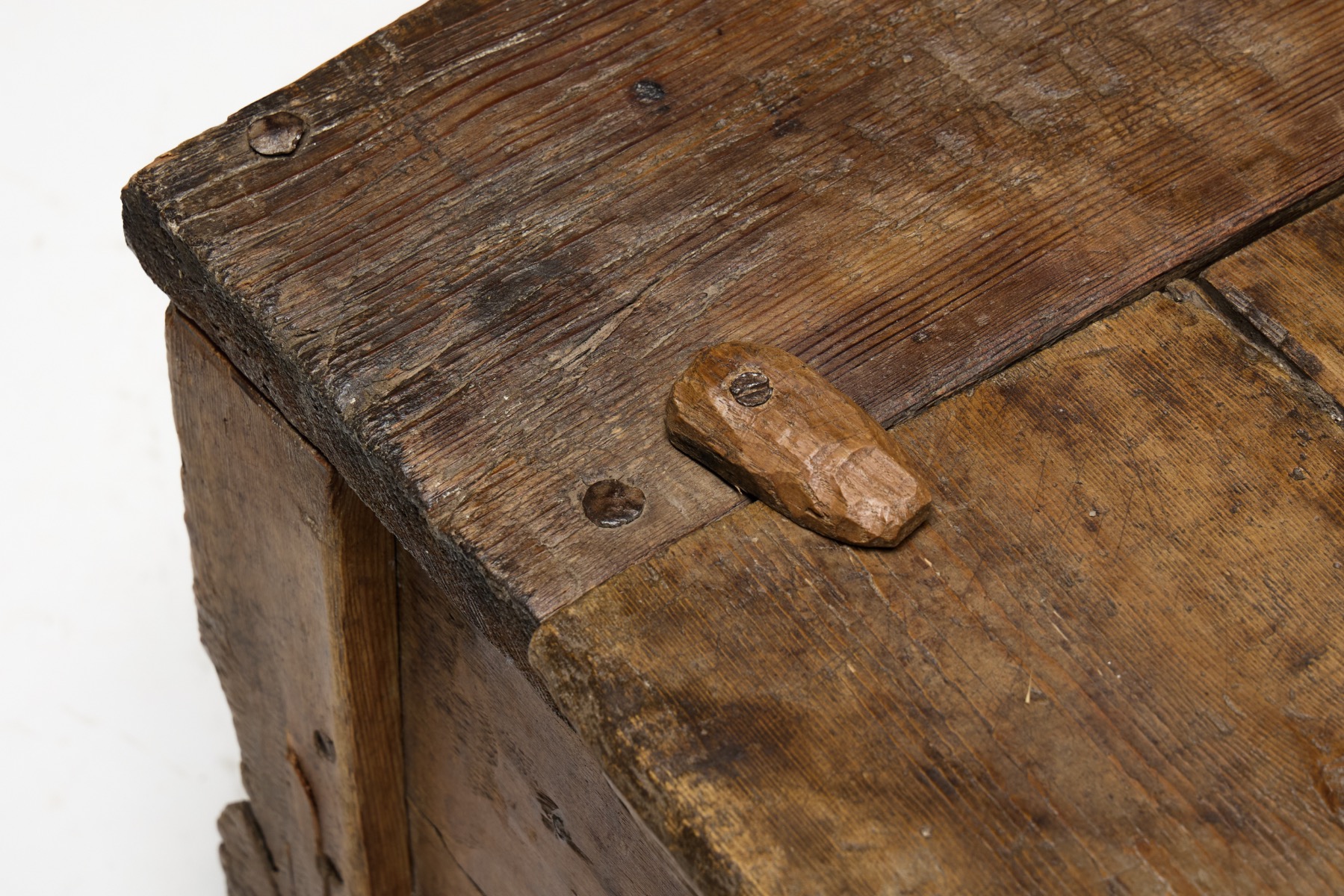 Vernacular Rustic Chest Coffee Table, France - 20th Century