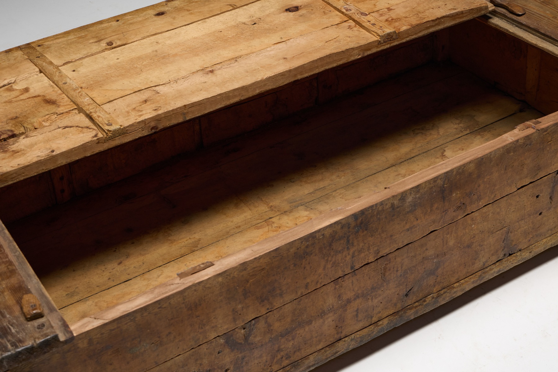 Vernacular Rustic Chest Coffee Table, France - 20th Century