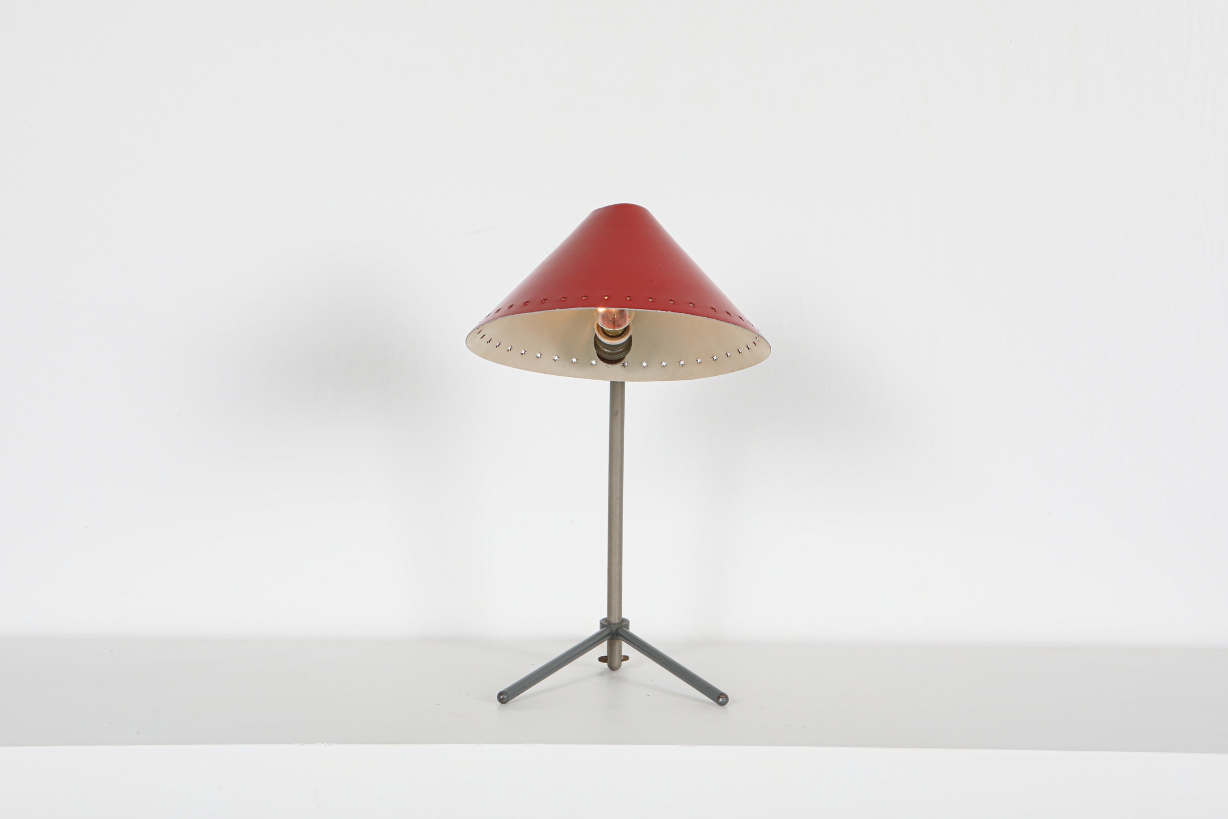 Pinocchio Lamp Red by Hala Zeist - 1950s
