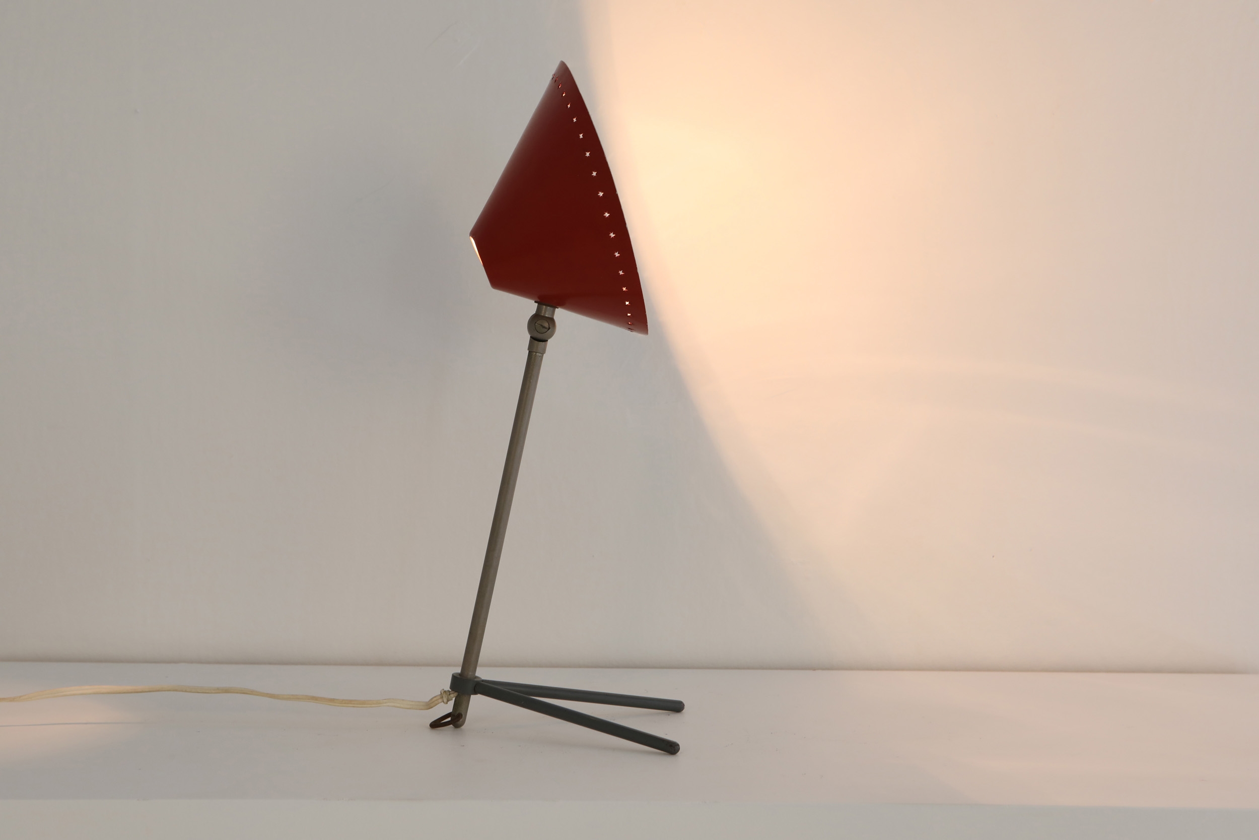 Pinocchio Lamp Red by Hala Zeist - 1950s