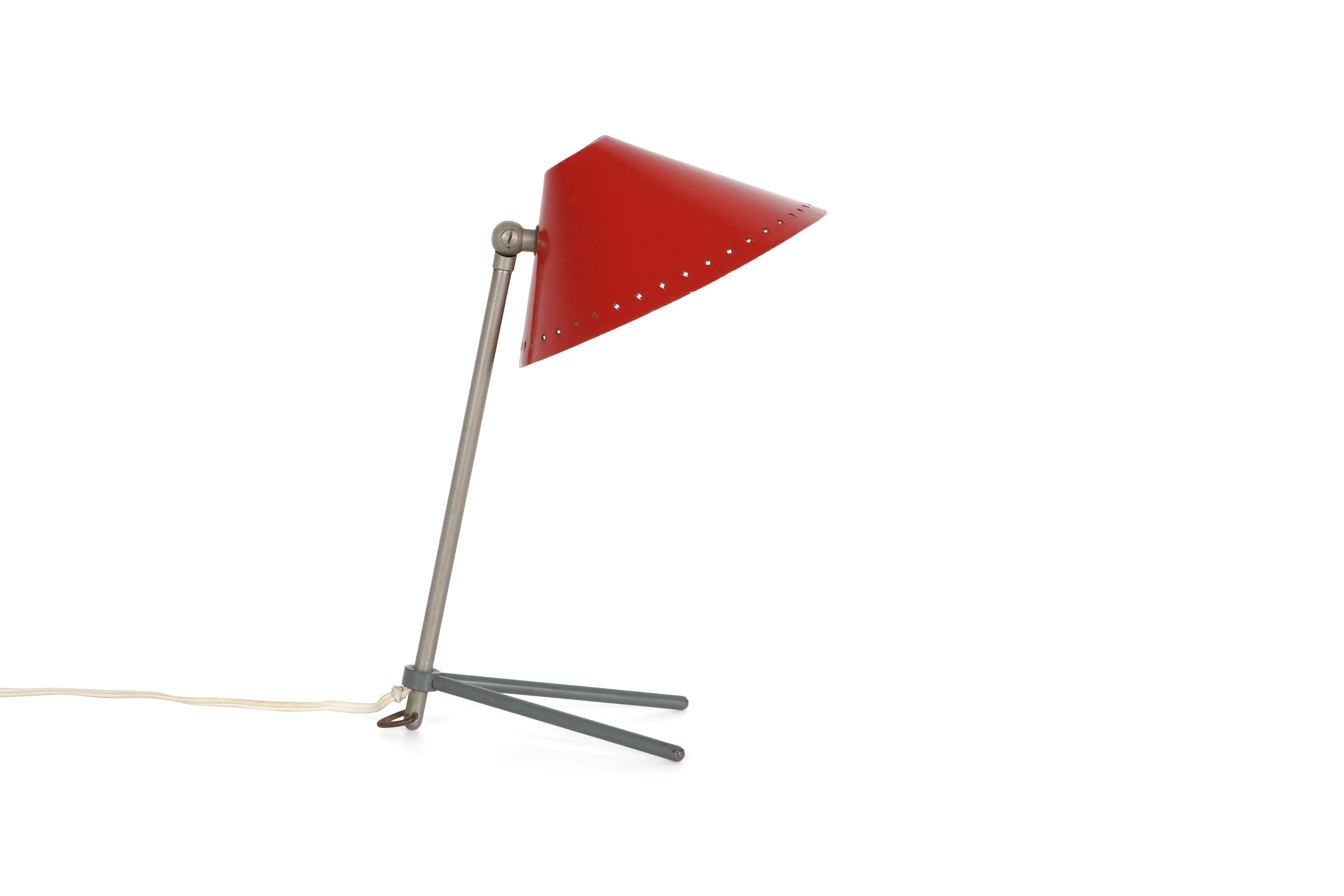 Pinocchio Lamp Red by Hala Zeist - 1950s