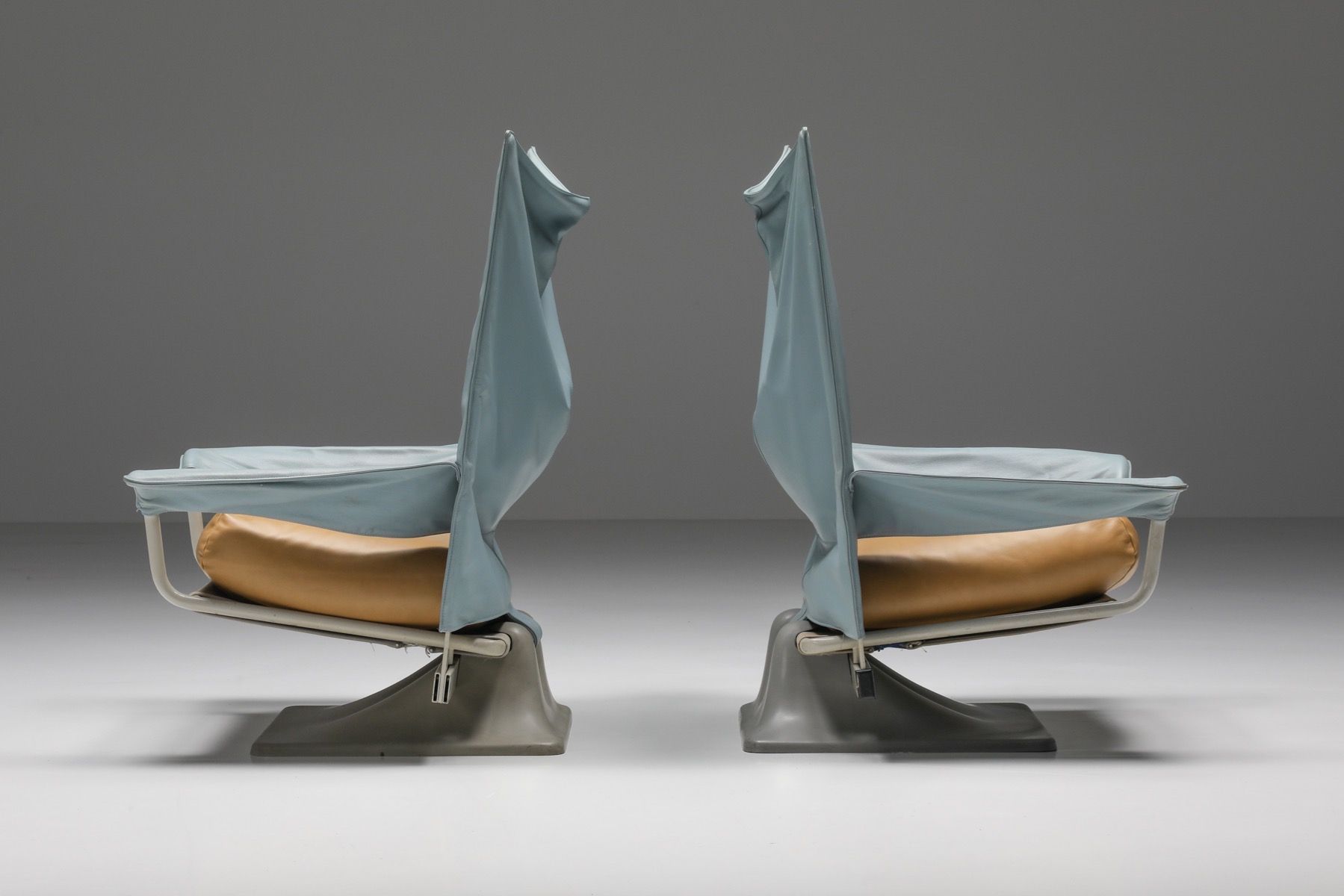 Lounge Chairs Pair 'Aeo' by Paolo Deganello  - 1973