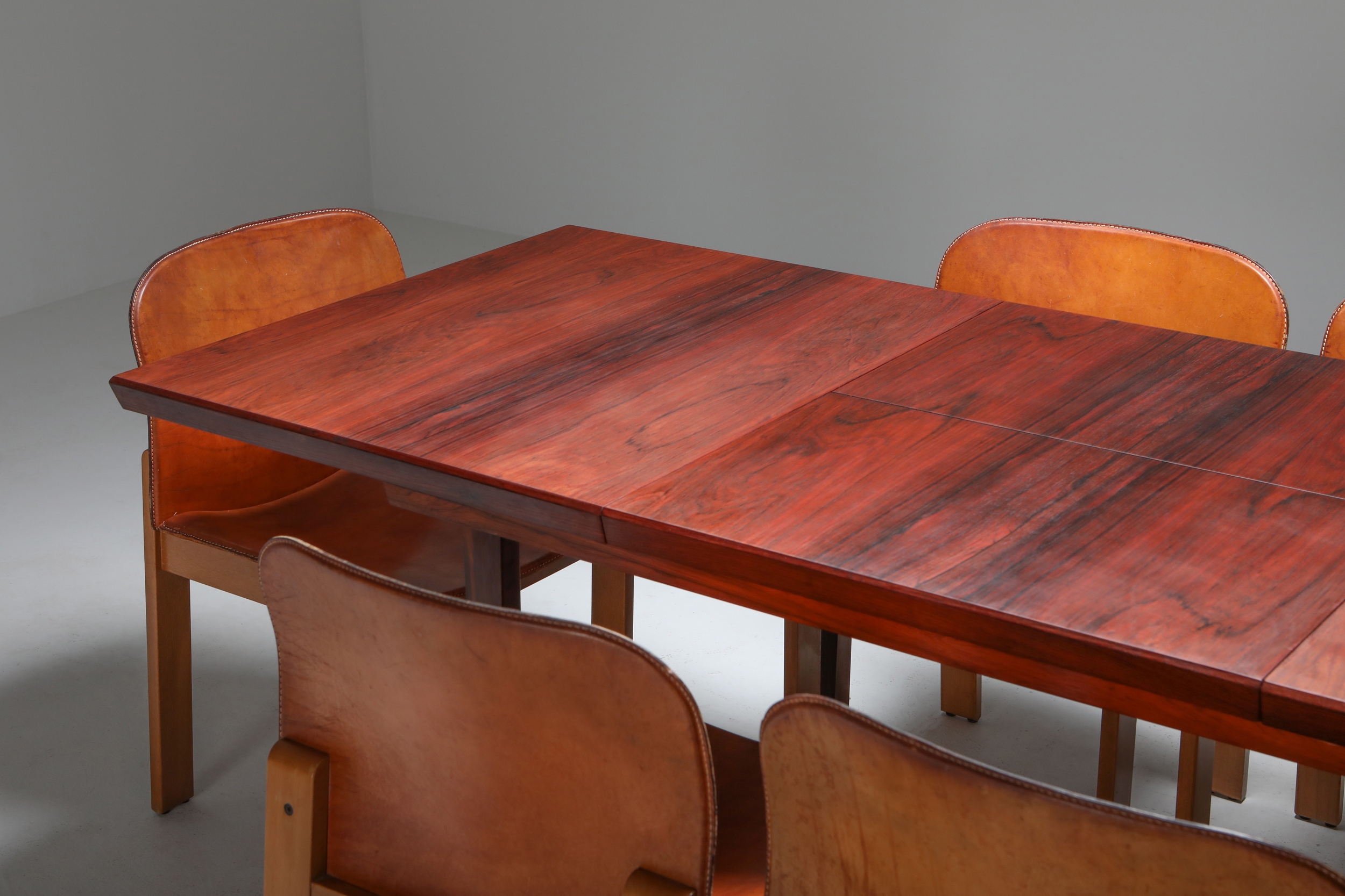 Danish Modern Design Rosewood Dining Table Kai Kristiansen - 1960's
