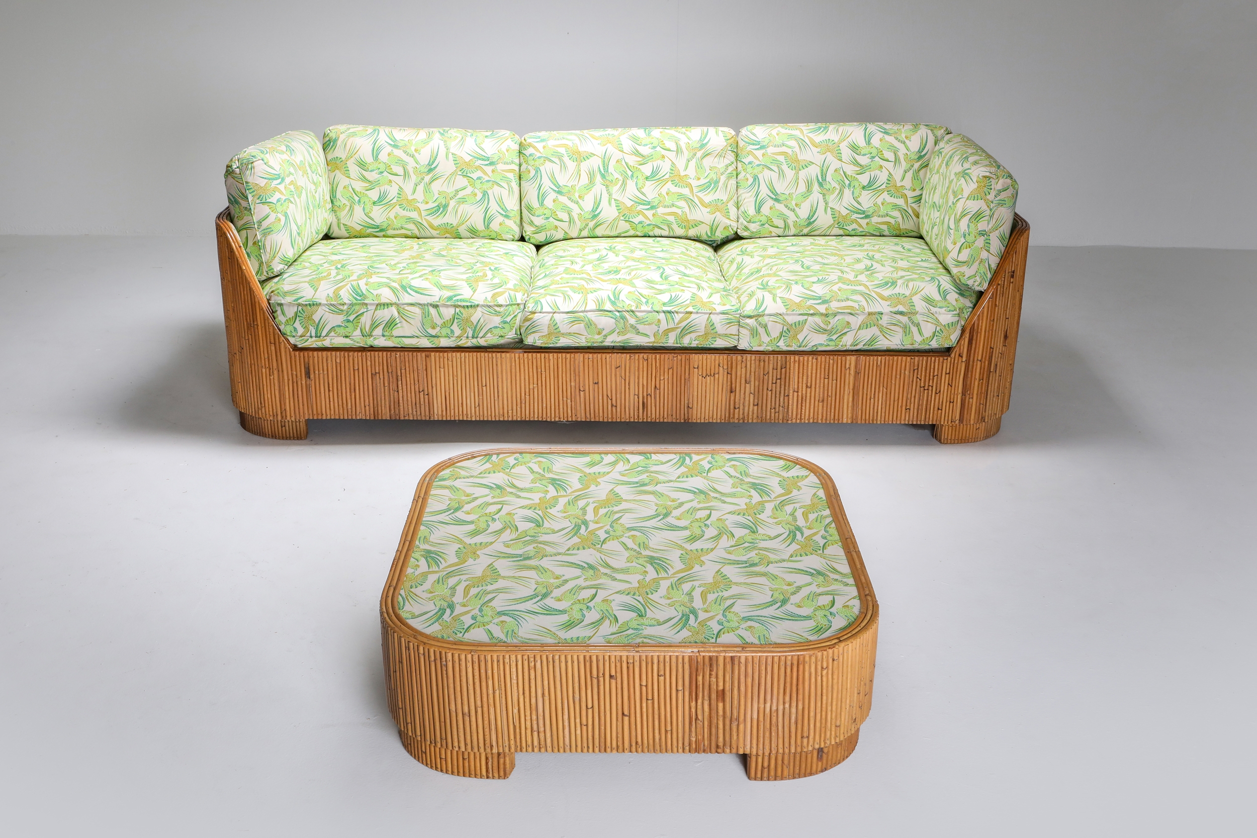 Bamboo Couch by Vivai del Sud - 1970's