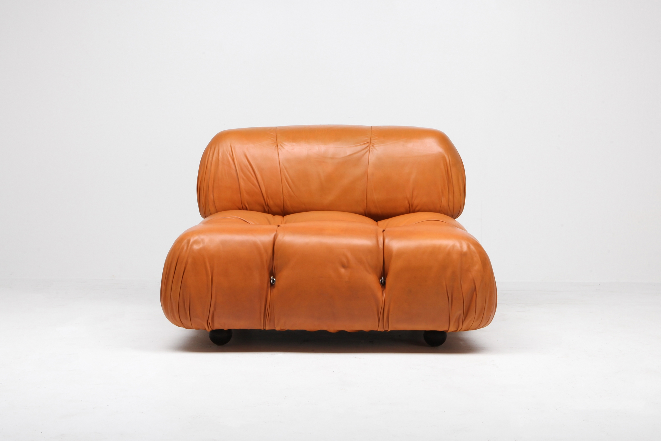 Camaleonda Sectional Sofa in Original Cognac Leather - 1970s