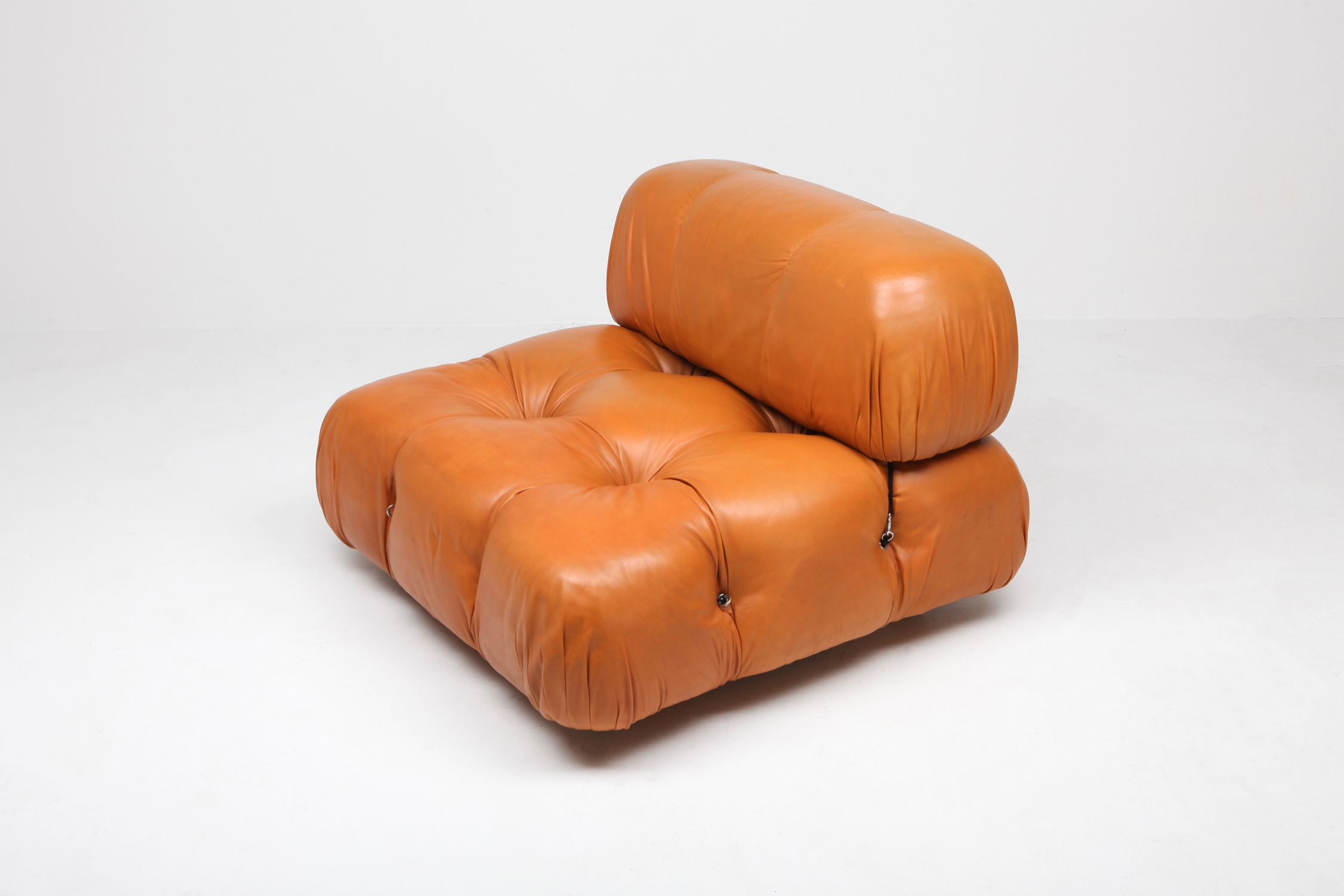 Camaleonda Sectional Sofa in Original Cognac Leather - 1970s