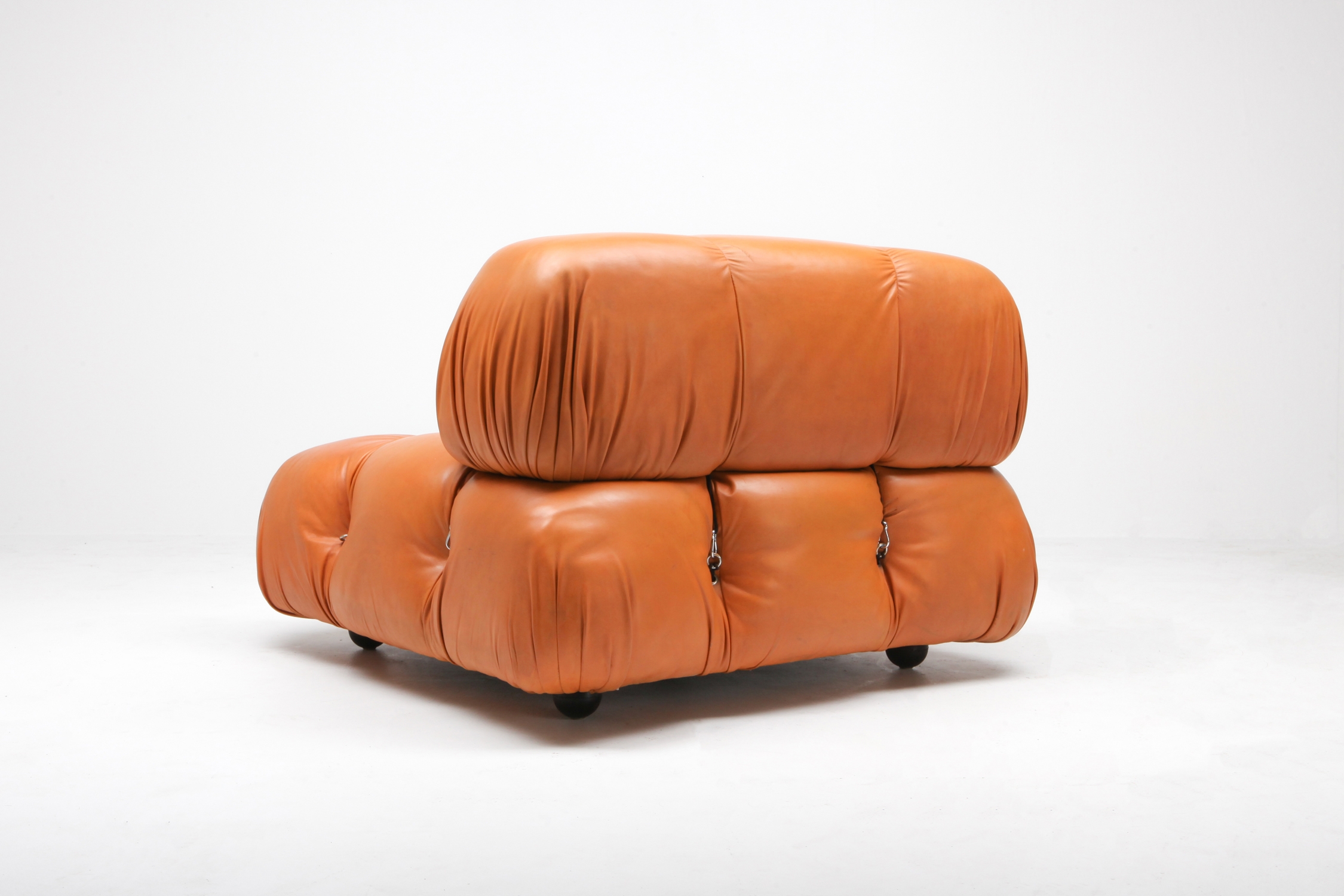 Camaleonda Sectional Sofa in Original Cognac Leather - 1970s