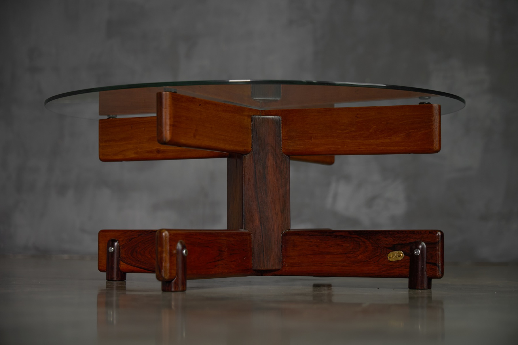 Alex Coffee Table by Sergio Rodrigues, Brazil - 1960s