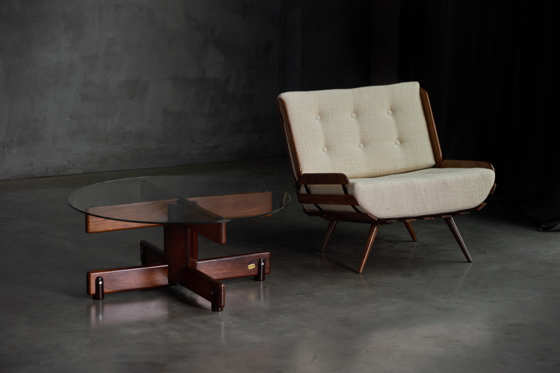 Alex Coffee Table by Sergio Rodrigues, Brazil - 1960s