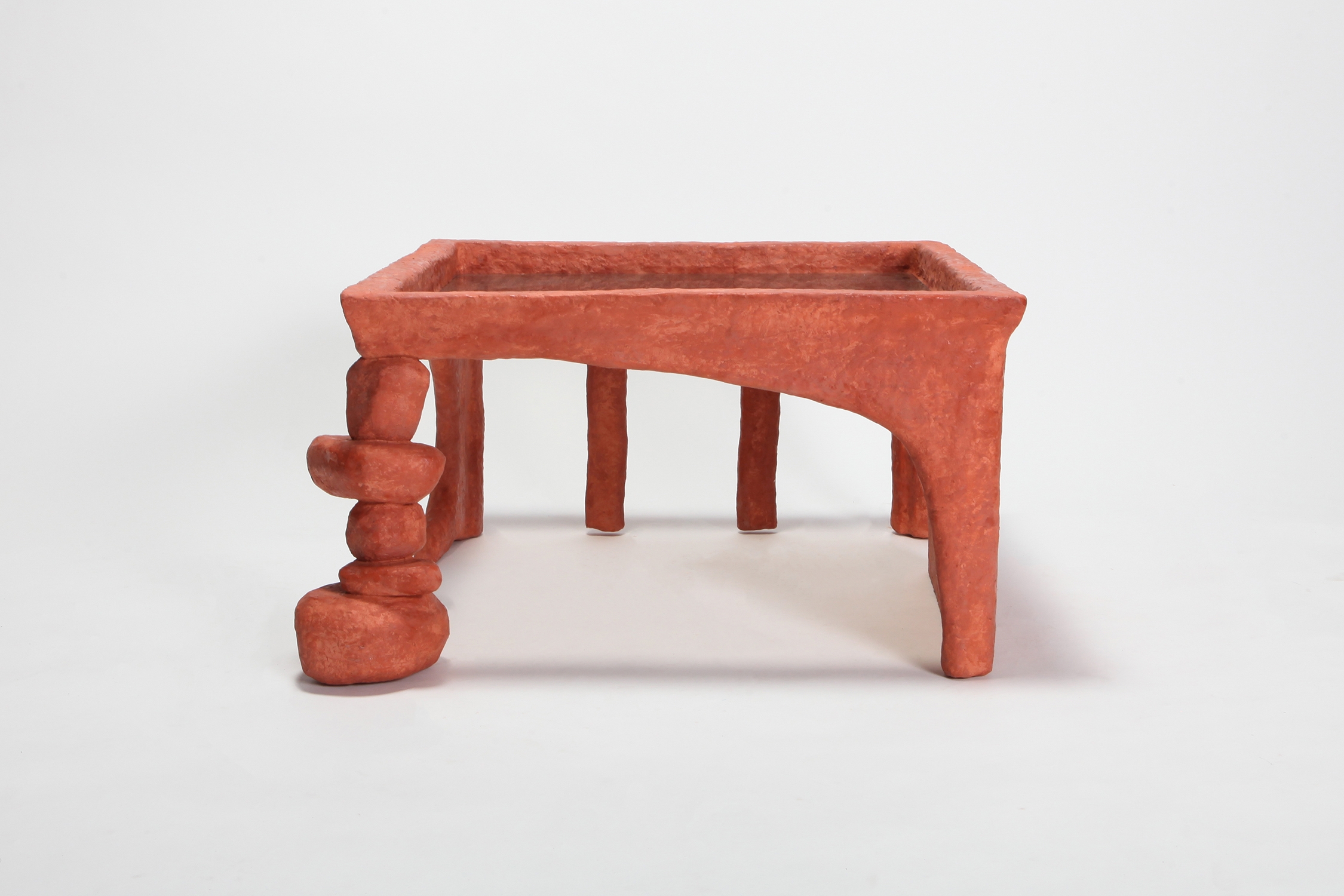 Cotta table by Decio Studio Made at alfa.brussels for Everyday Gallery - 2019