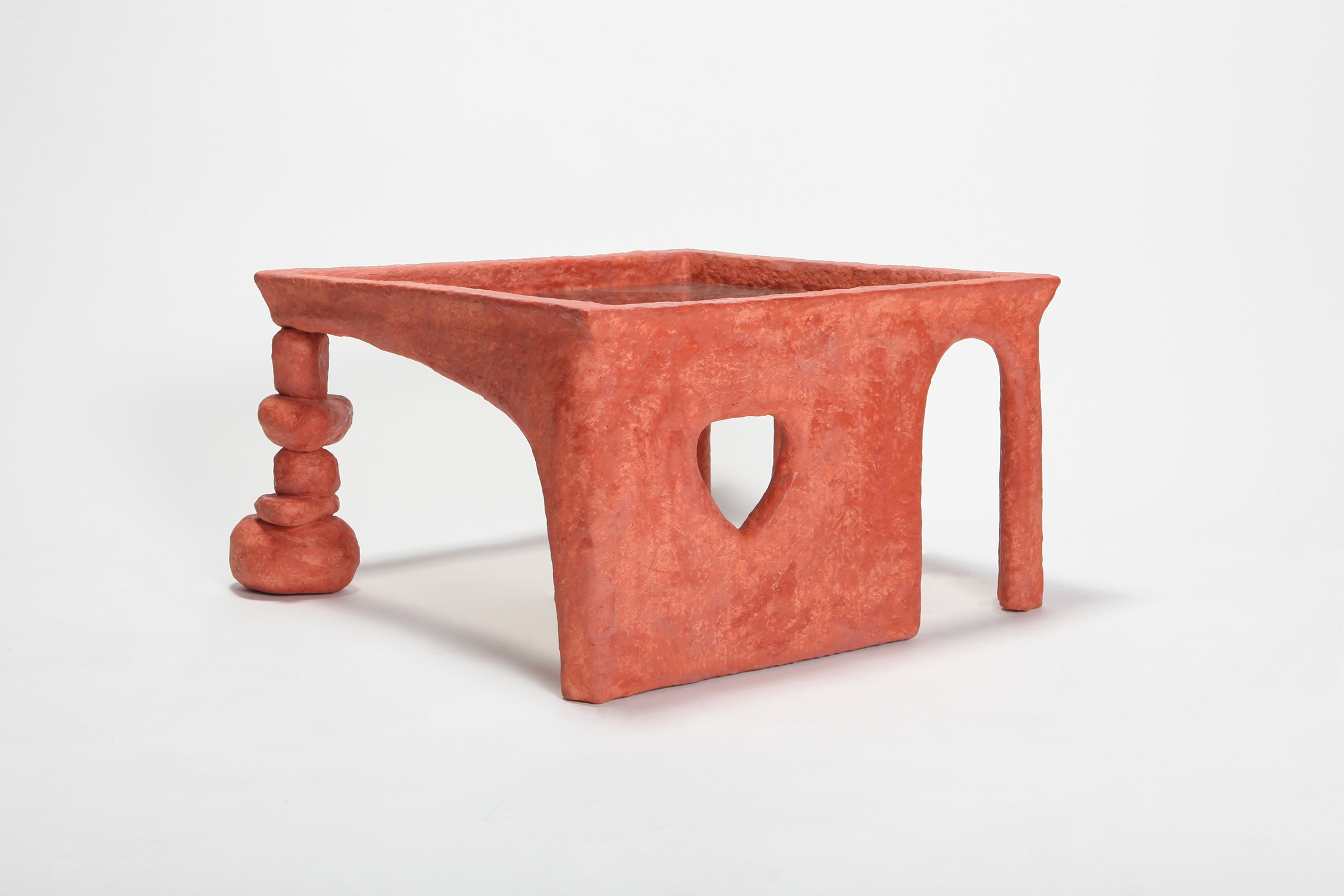 Cotta table by Decio Studio Made at alfa.brussels for Everyday Gallery - 2019