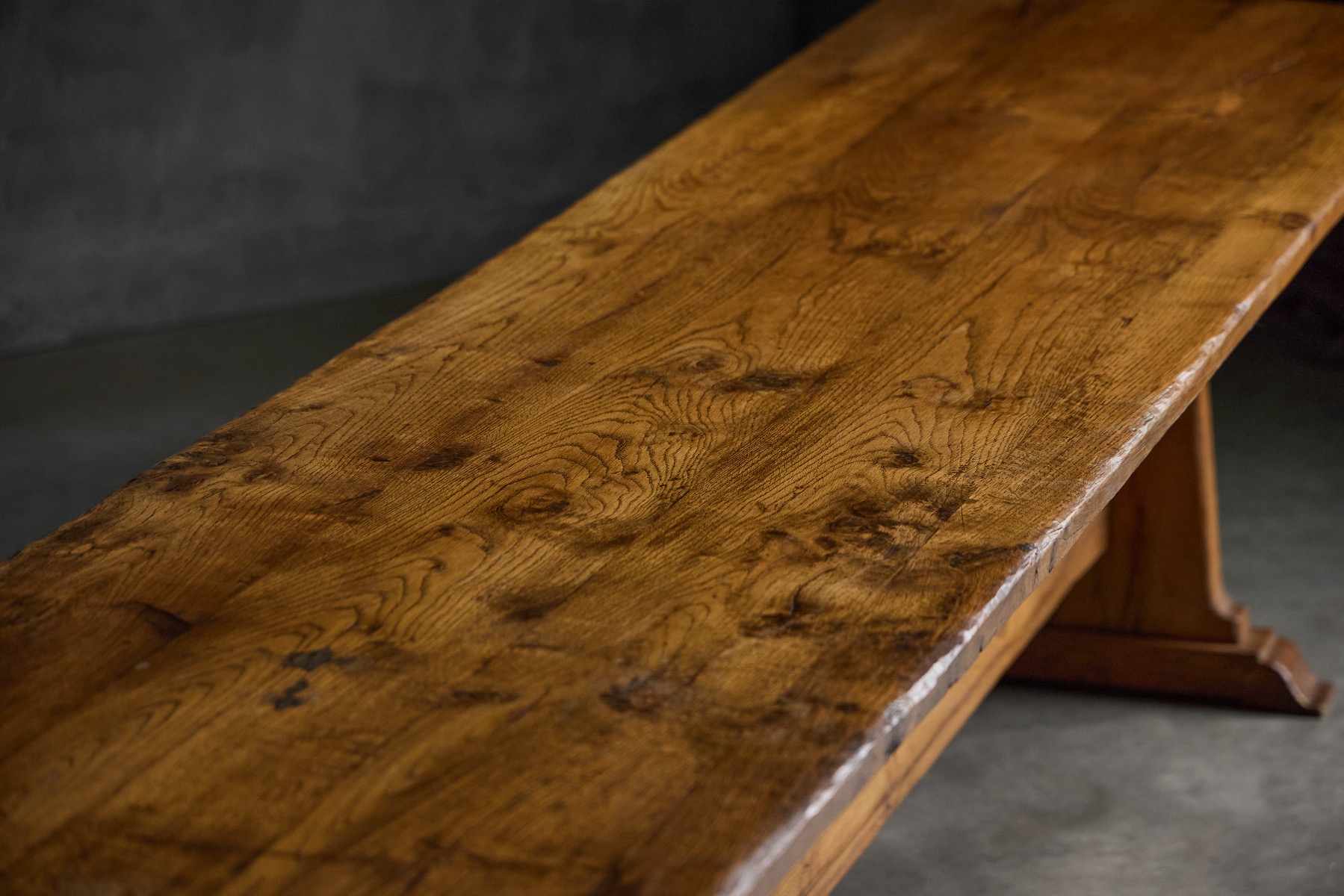 Alpine Rustic Dining Table - Mid-20th Century