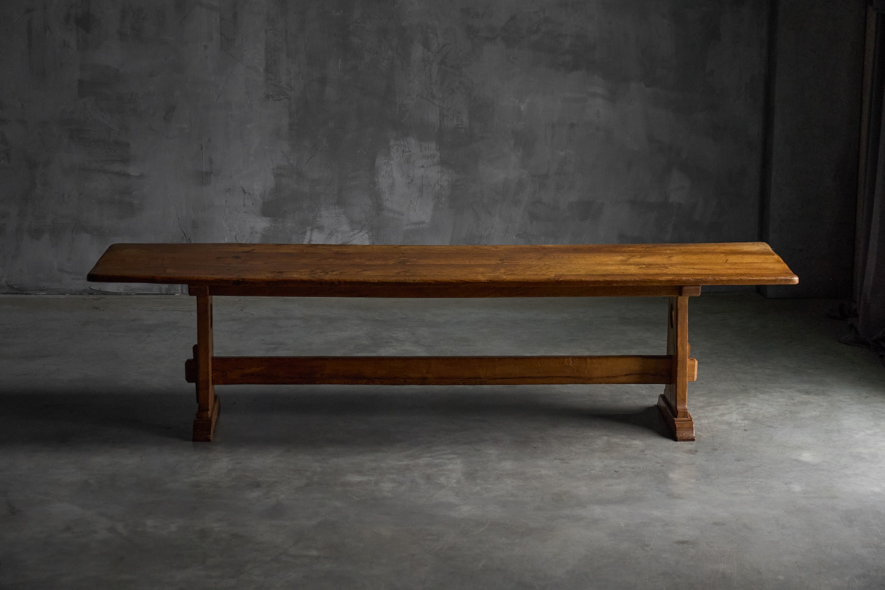 Alpine Rustic Dining Table - Mid-20th Century