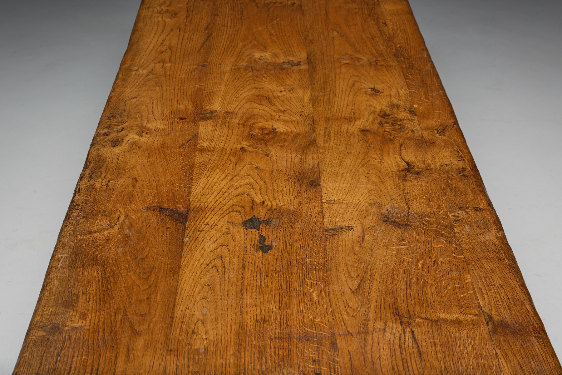 Alpine Rustic Dining Table - Mid-20th Century