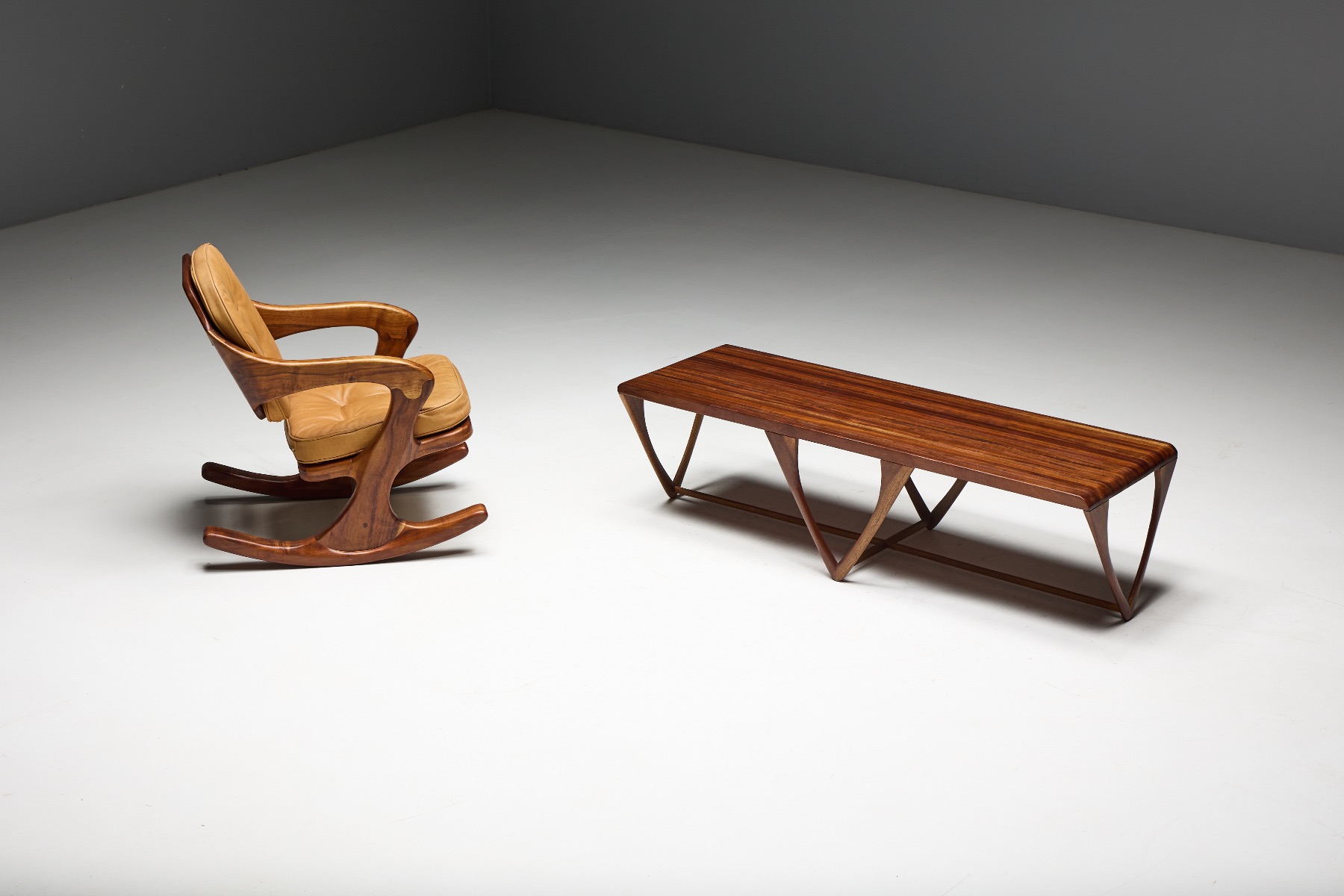 American Craft Studio Coffee Table - 1970s 
