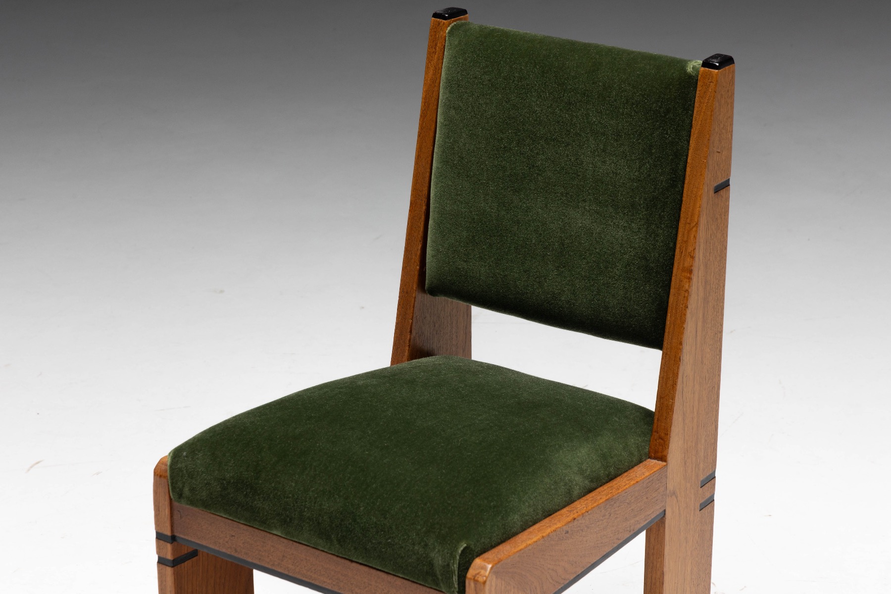 Amsterdam School Art Deco Dining Chairs - 1920s