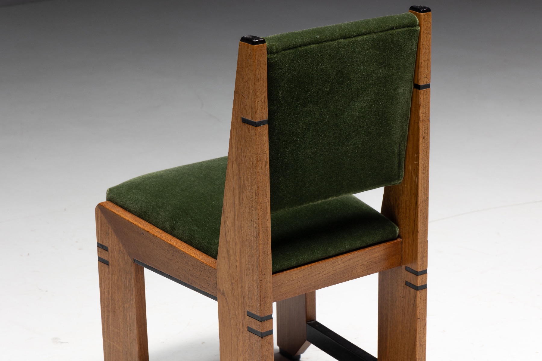 Amsterdam School Art Deco Dining Chairs - 1920s