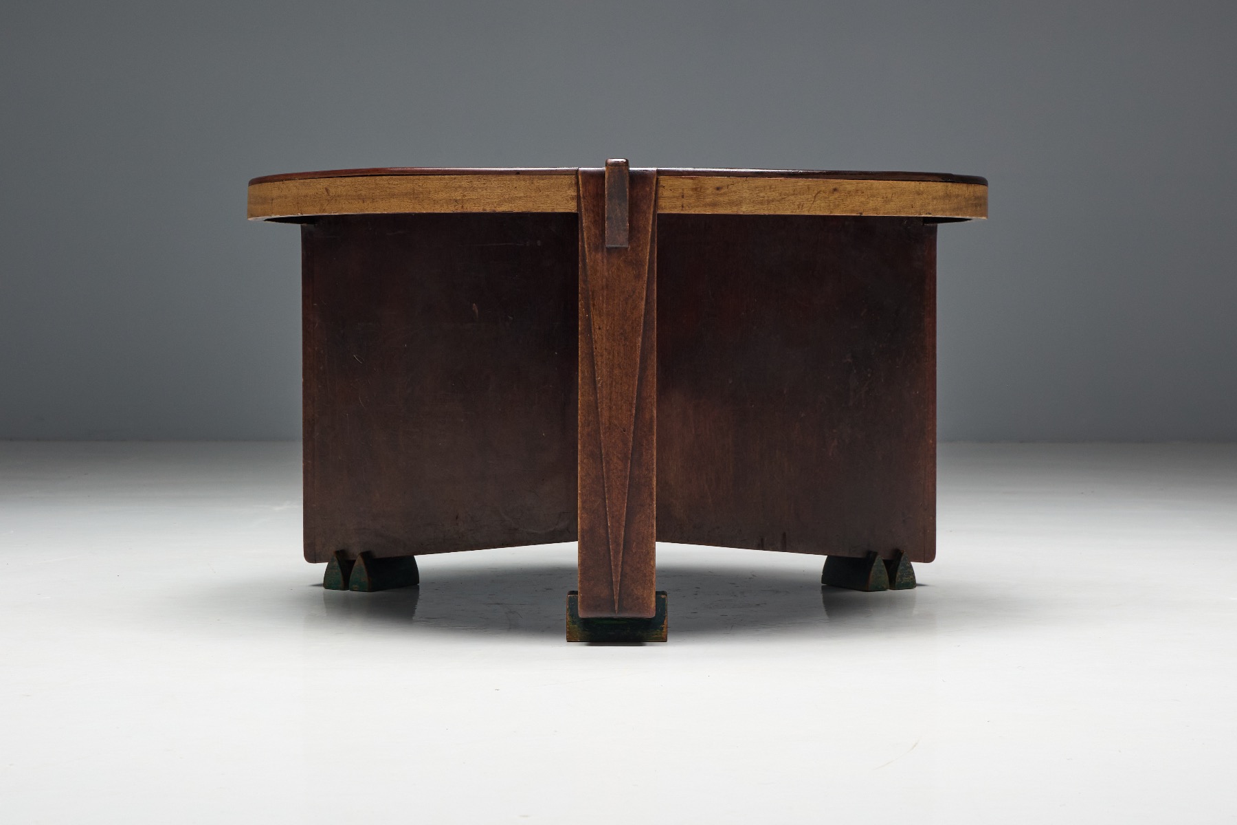 Amsterdam School Modernist Table by Hildo Krop - 1928