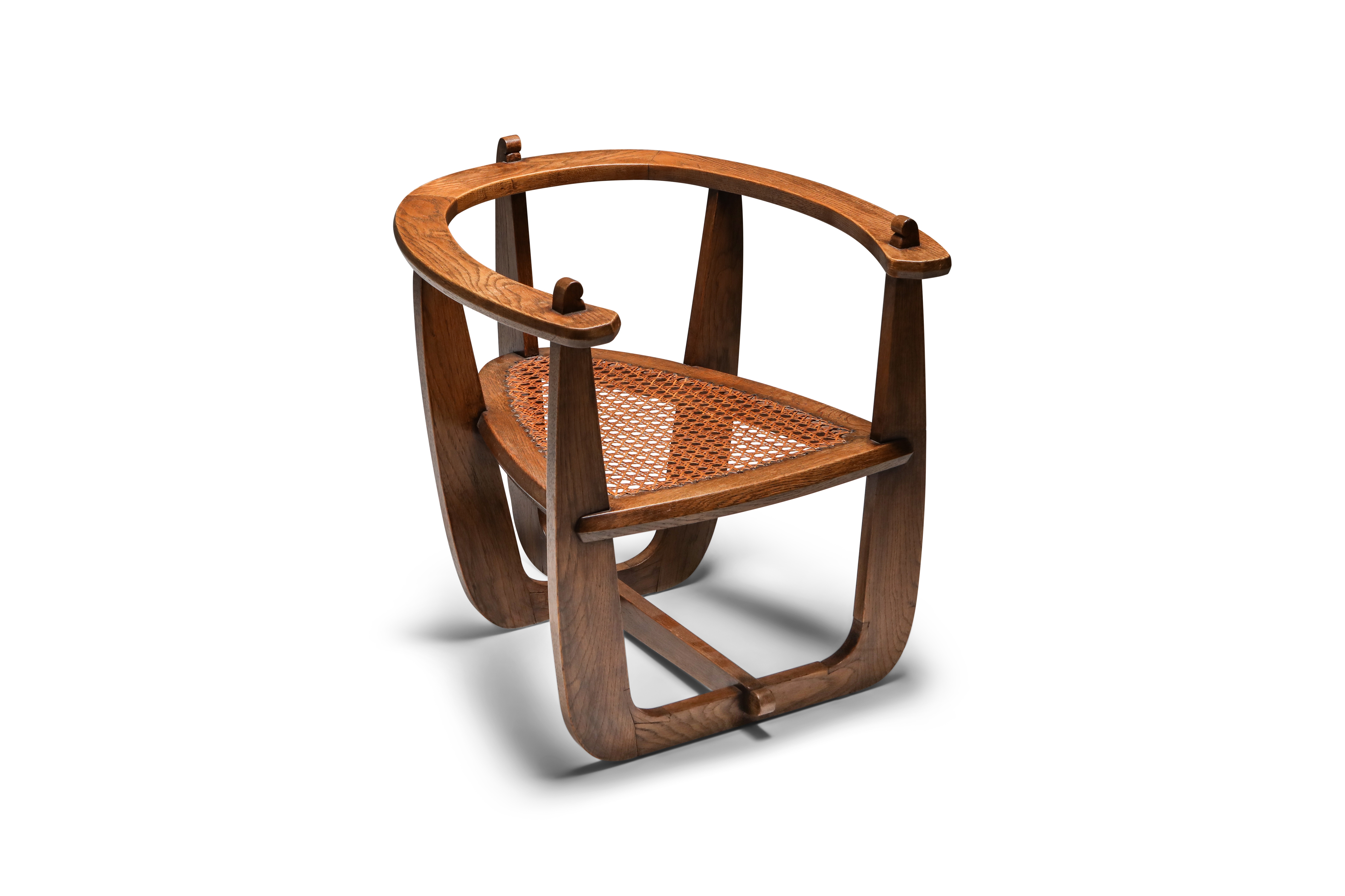 Horseshoe Chair Constructivist Era The Netherlands - 1930's
