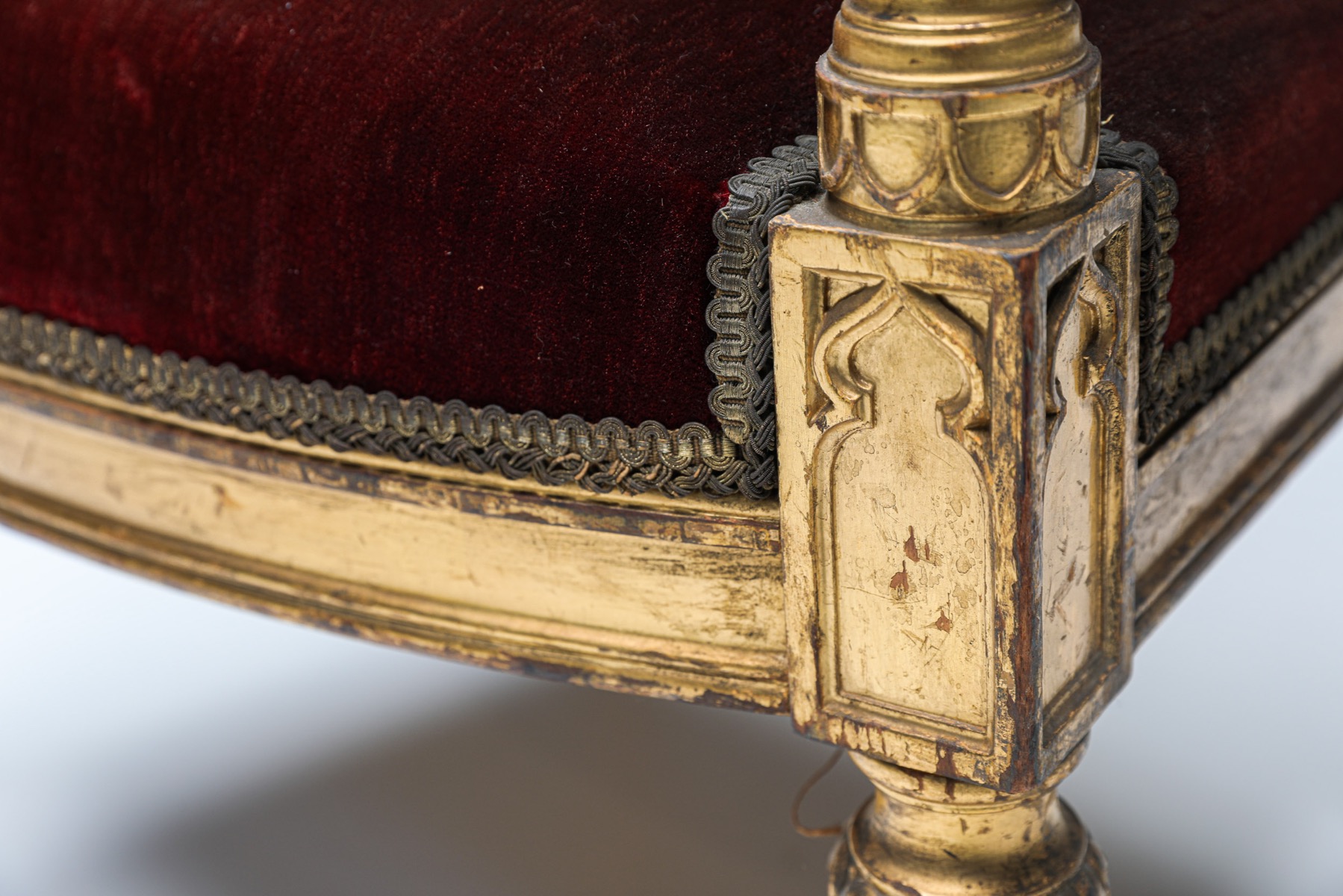 Thrones in Giltwood and Velvet - 1880s